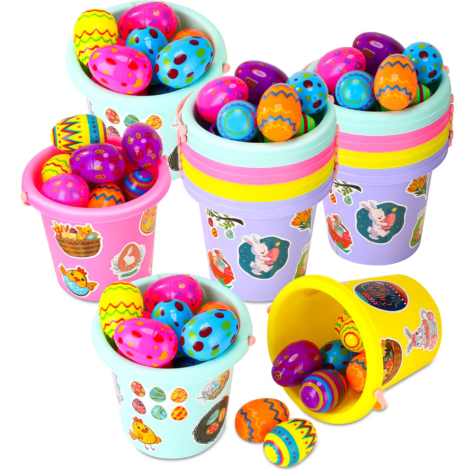 Locker.Ink | 24 Easter Egg Hunt Baskets That Will Delight Kids and Adults Alike Yilloog Buckets