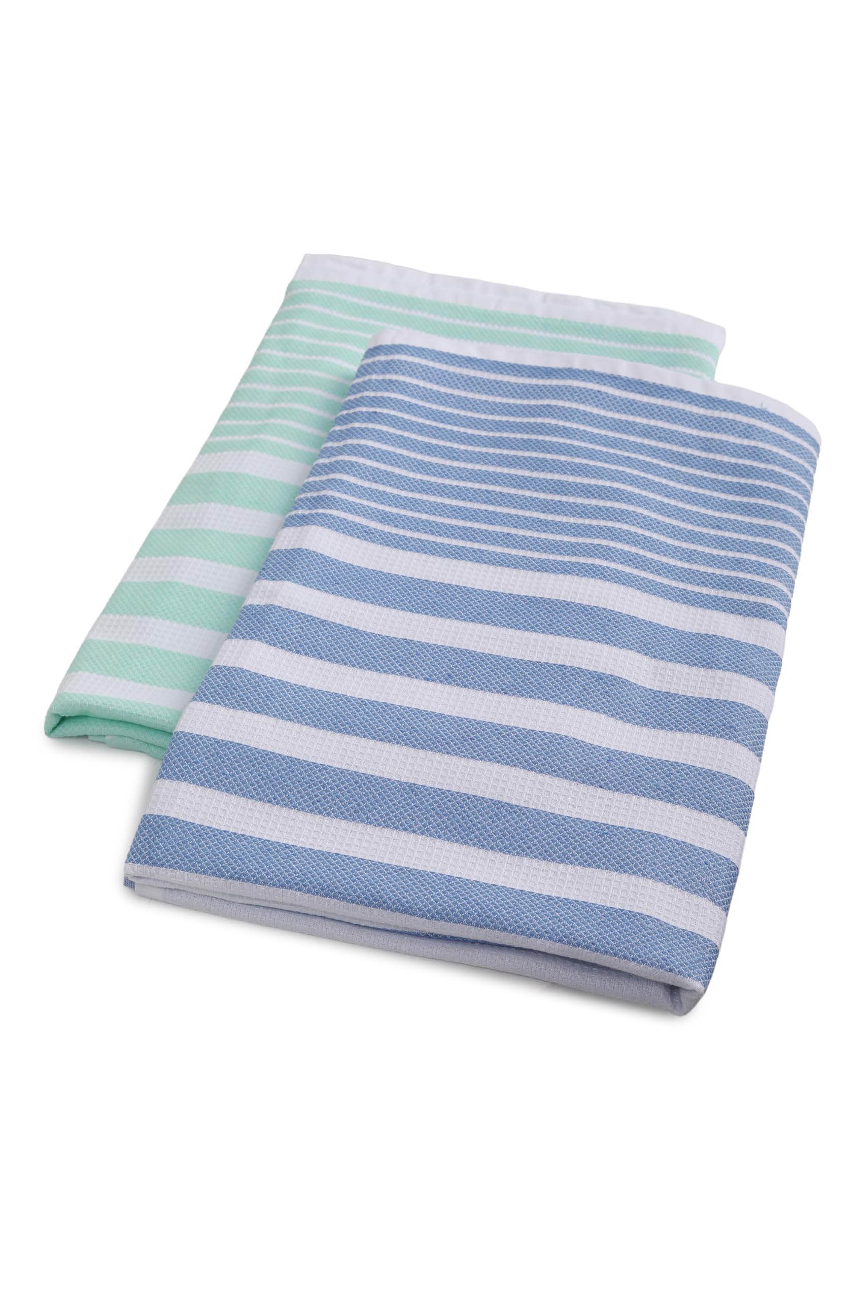 100% Cotton Bath Towels (150x75 cm) – Large Size, Lightweight, Ultra Absorbent & Quick Dry, Skin-Friendly | Towels for Men, Women | Pack of 2 (Mint Green, Ocean Mist Blue)-image-49