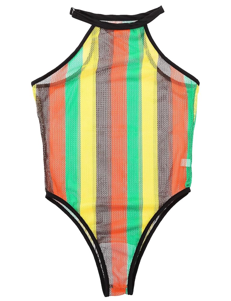 ohotoro］Ribbon Shoulder Swimsuit ribbon shoulder swimwear
