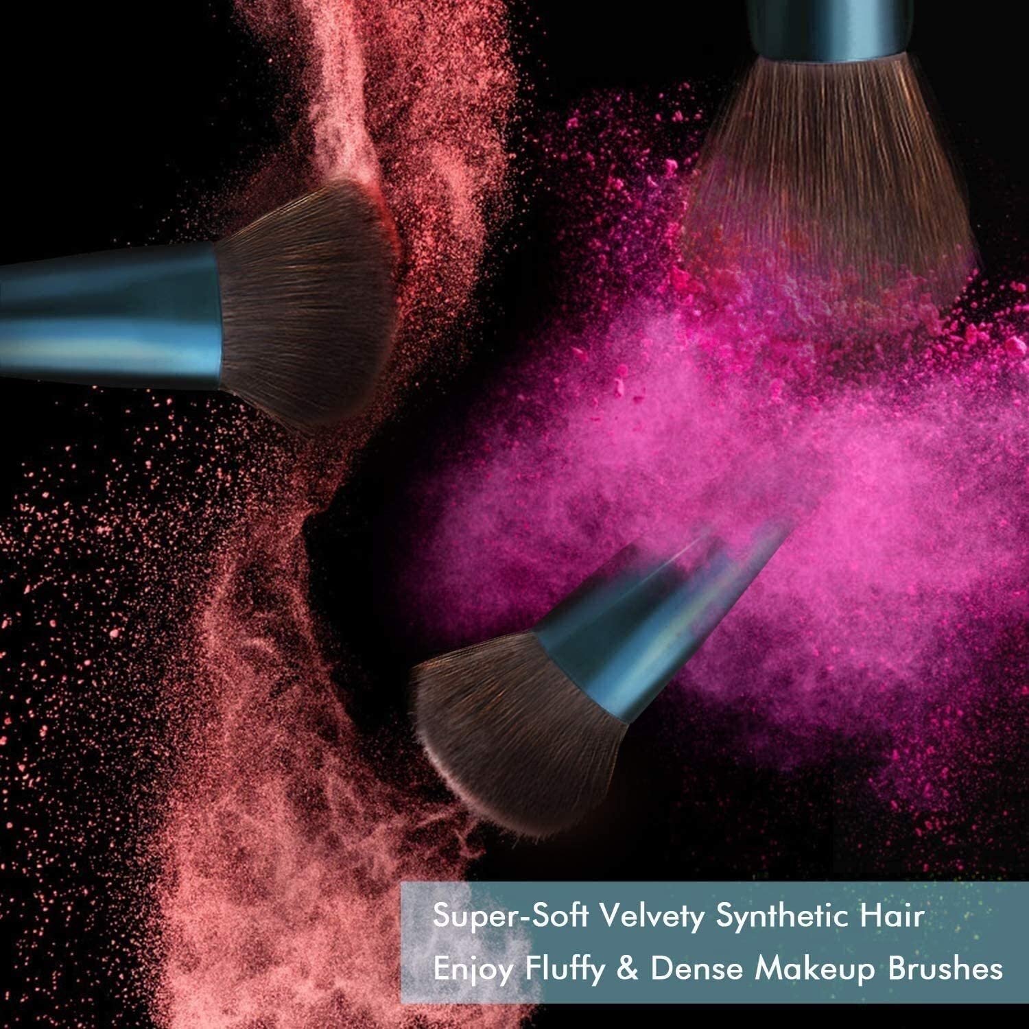 Pennelli for Il Trucco Professionale 12 Pezzi, Fondazione Polvere Blush Blush Blending Concealer Eyeshadow Brush Set