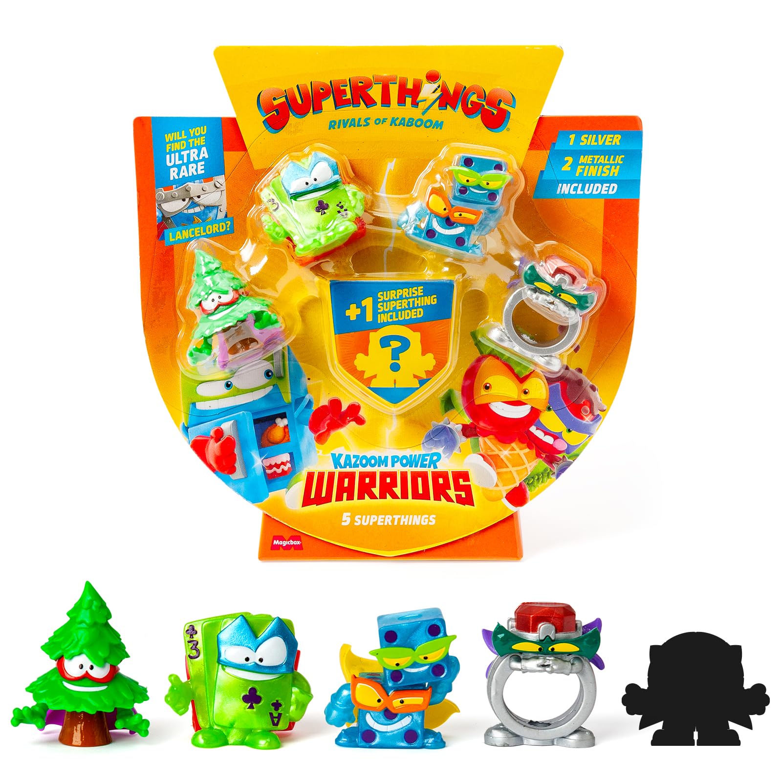 SUPERTHINGS KAZOOM Power Warriors – Pack de 5. Contiene 5 Superthings (Incluye 1 Figura Sorpresa y 1 capitán Plateado). Pack 3 de 6 — view 10