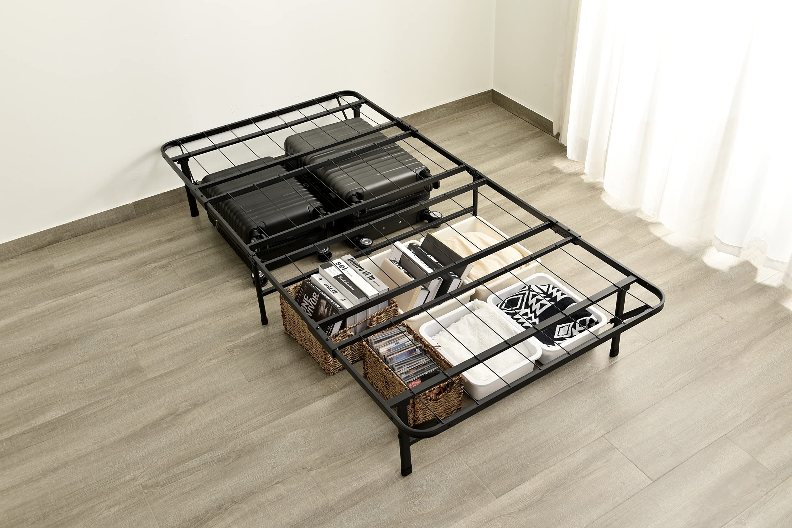 Amazon｜SZJWTCLTD ベッドフレーム 折りたたみベッド ベッド