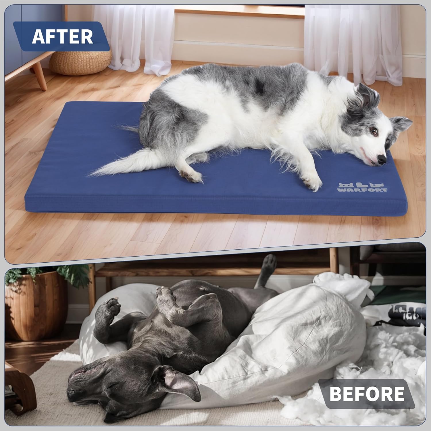 Ultimate Comfort: Review of the Durable Chew Proof Dog Bed & Cat Crate Mat