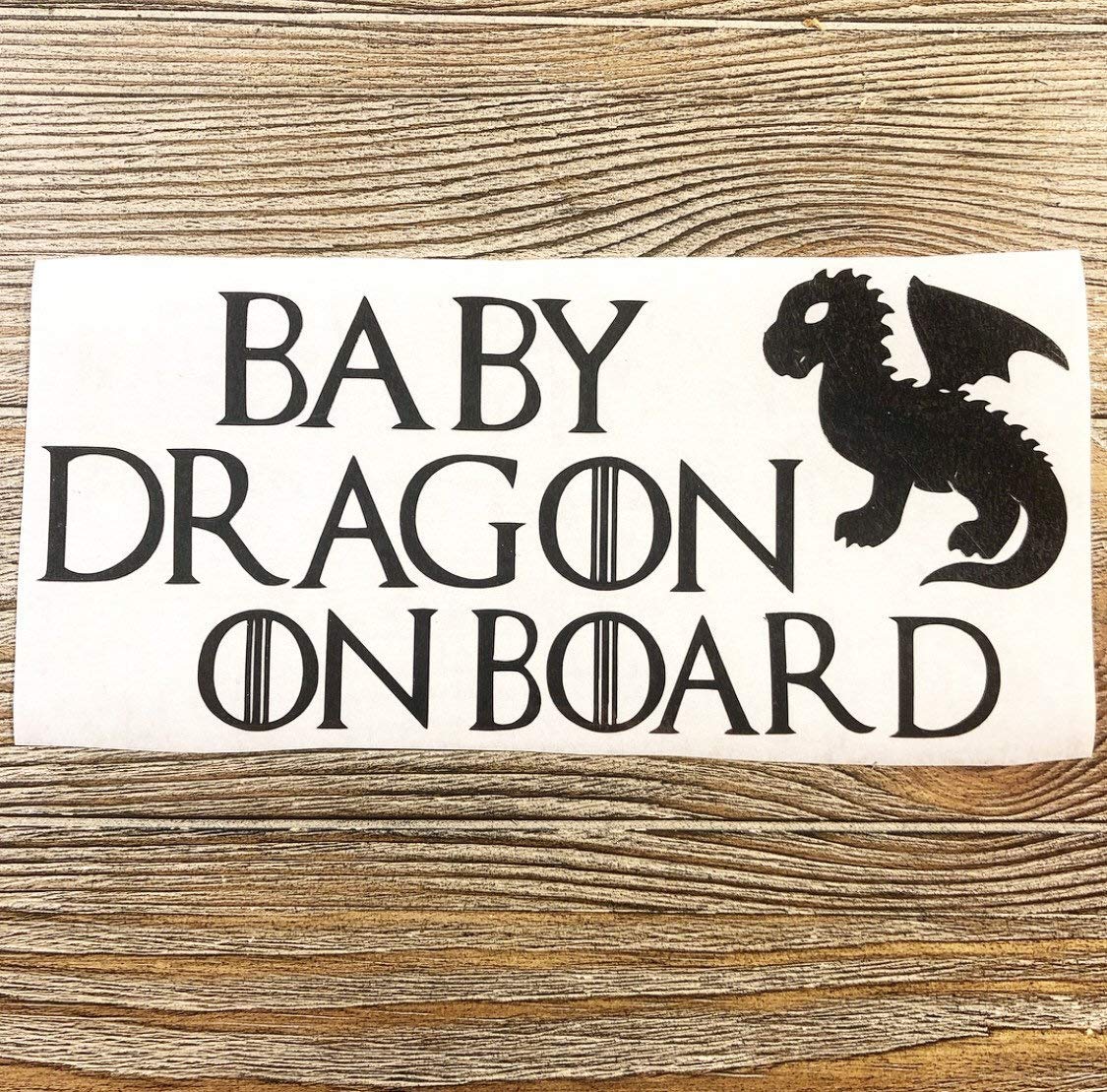 Baby Dragon On Board Decal Game of Thrones Decal Car Decal