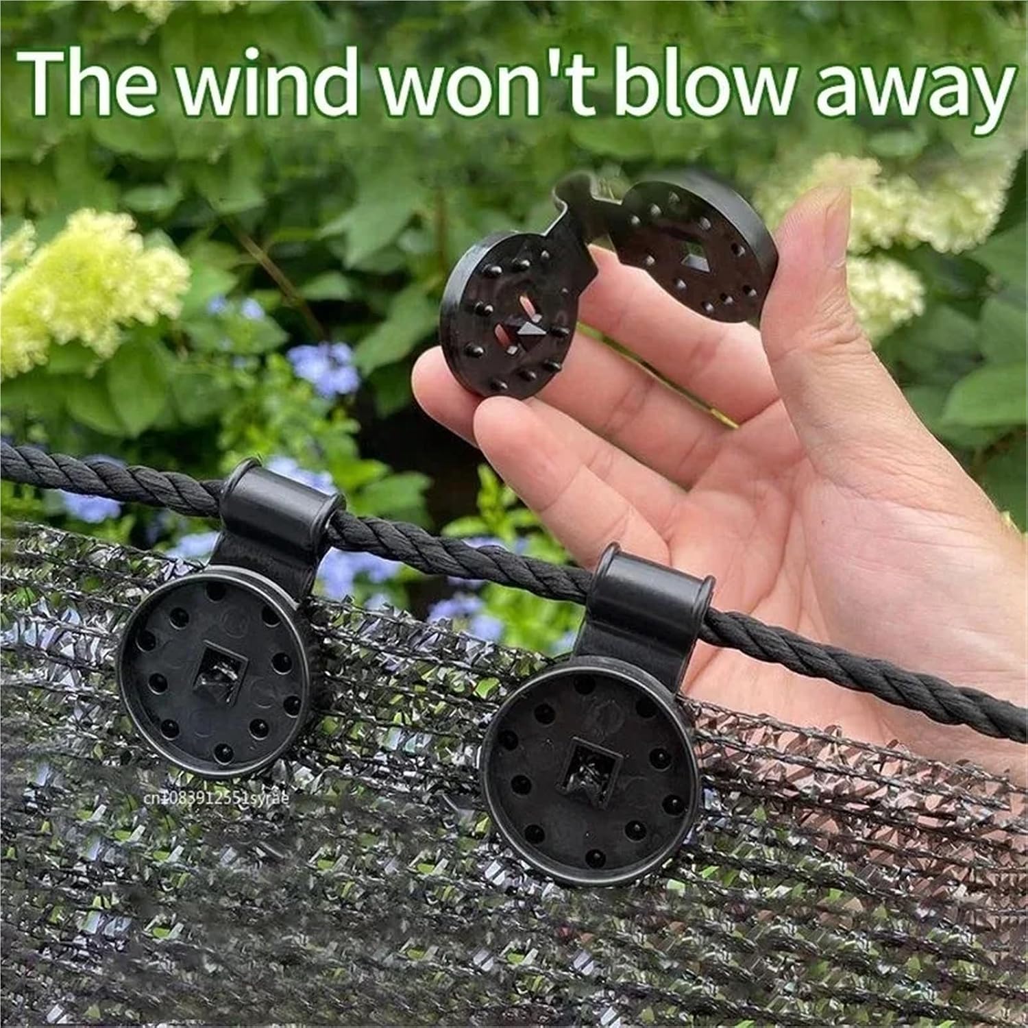 Tarp Clips Heavy Duty Lock Grip 25-100pcs Awning Plastic Clips Outdoor Shade Cloth Net Clip Camping Garden Tool Buildings Fence Fix Clamp Hook(100pcs)