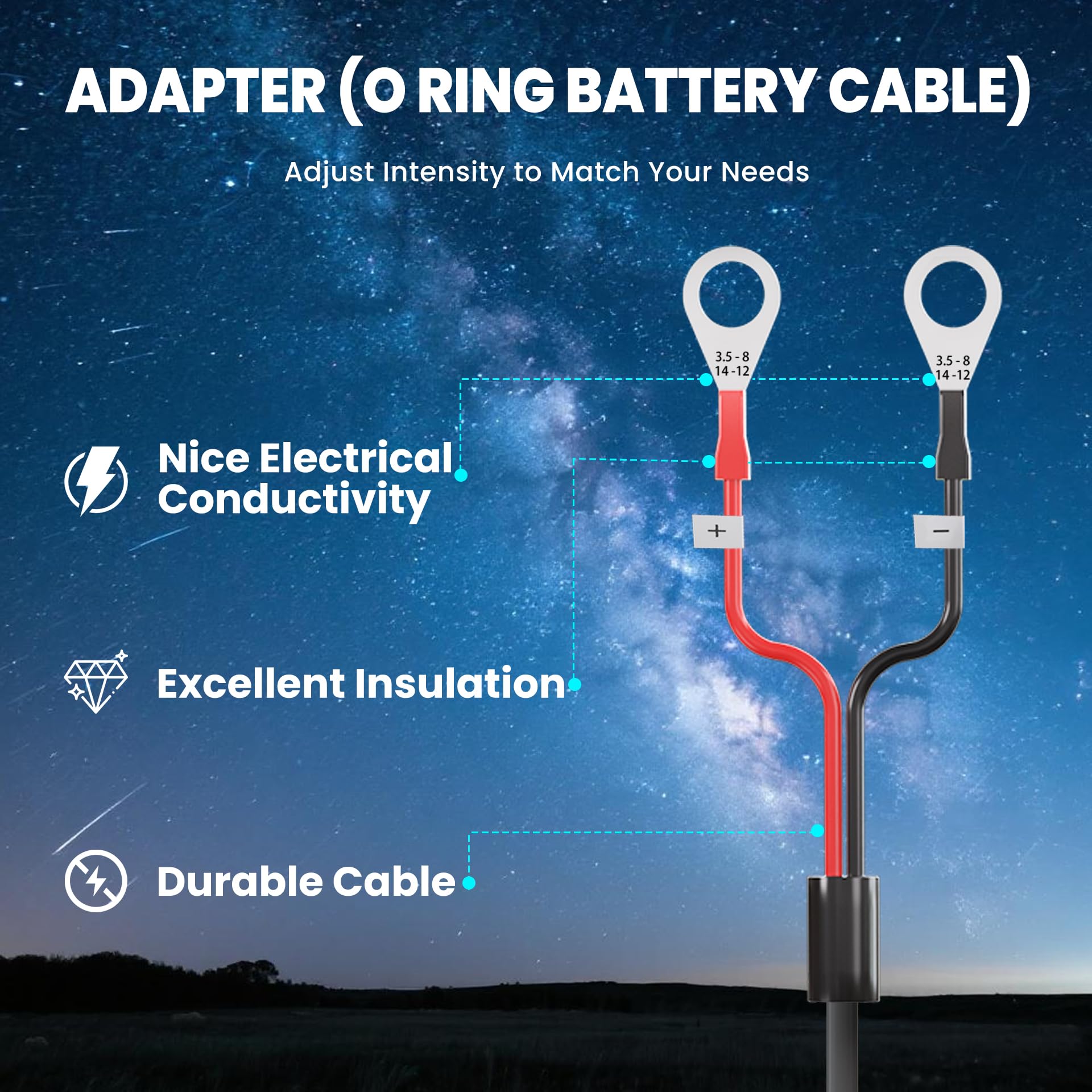 Starlink GEN3 Adaptador convertidor de batería para coche