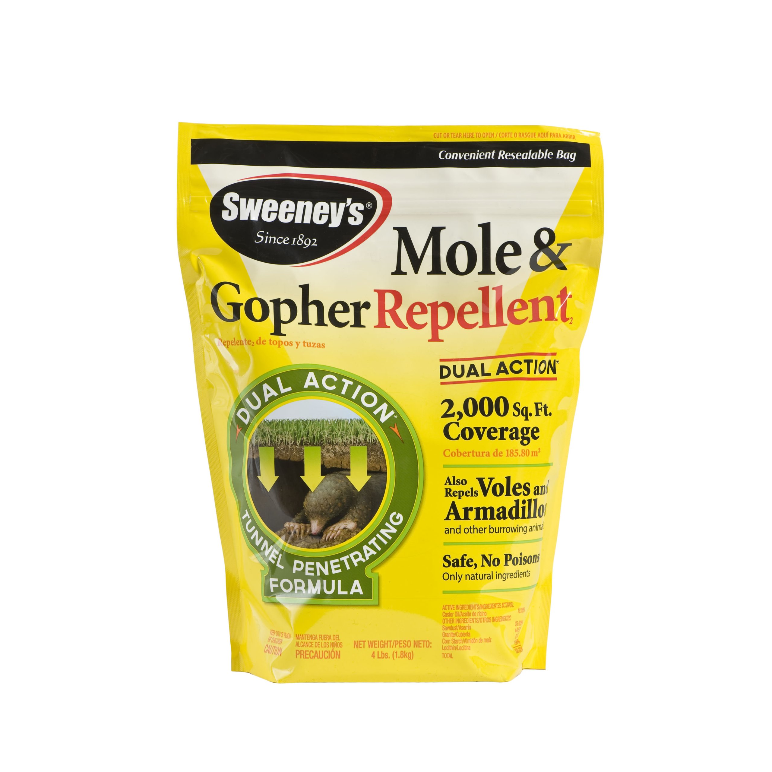 Sweeney's 4 Pound Mole and Gopher Repellent Granules