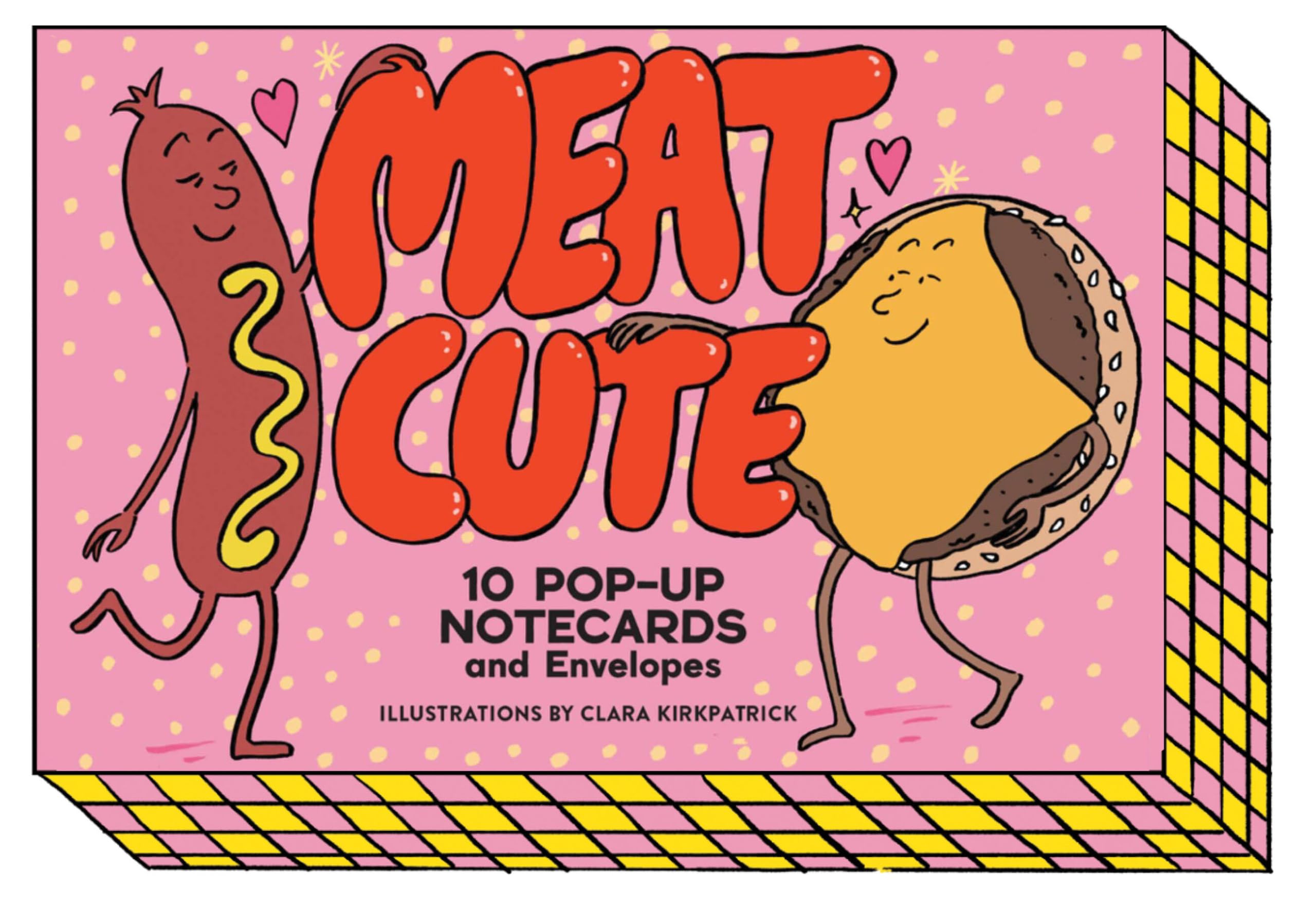 Chronicle Books Meat Cute: 10 Pop-Up Notecards and Envelopes