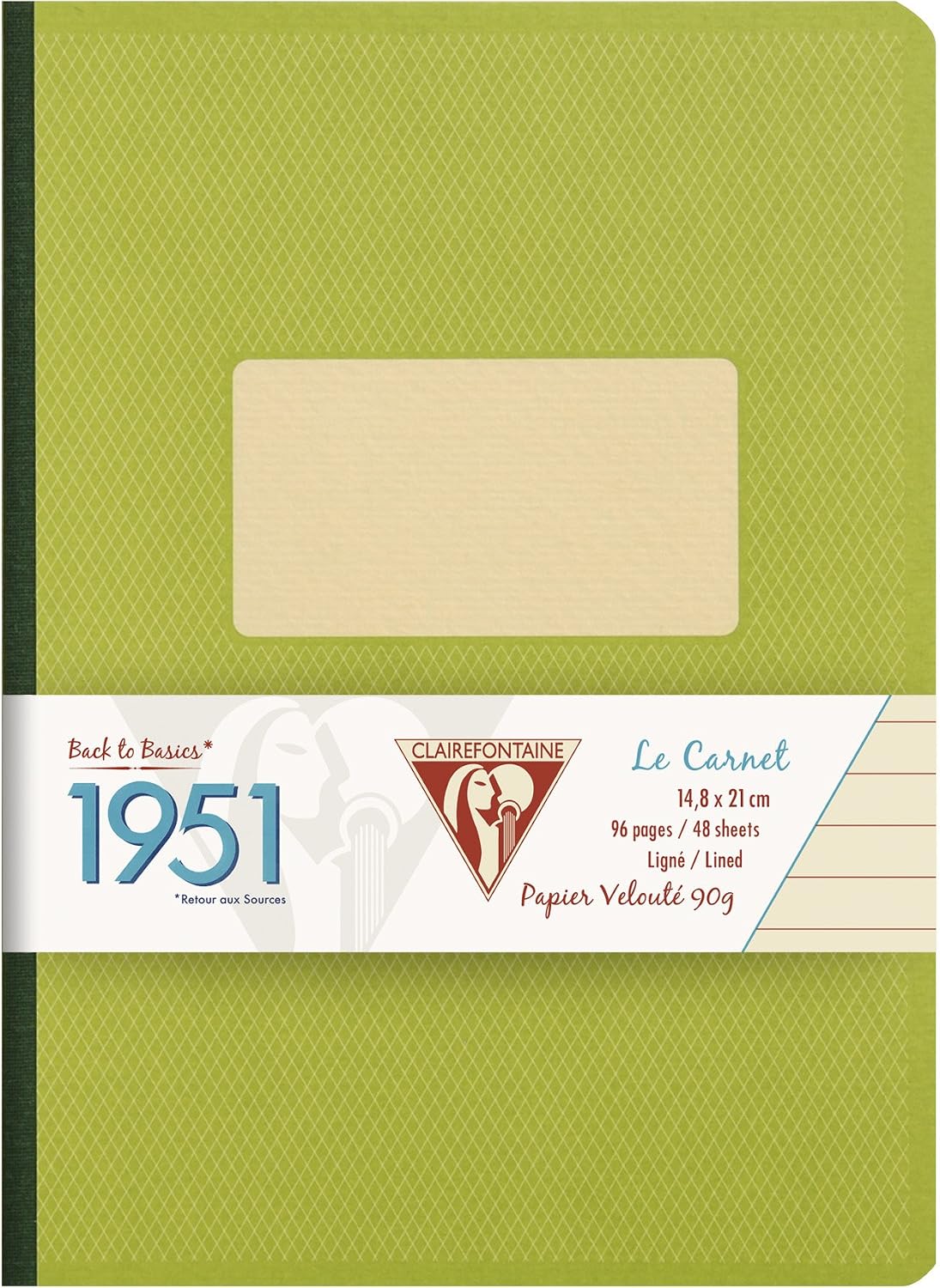 Clairefontaine 195146 °C 1951 A5 Lined Notebook, 96 Sheets, Assorted, assorted colours, 148 x 210 mm - Image 3