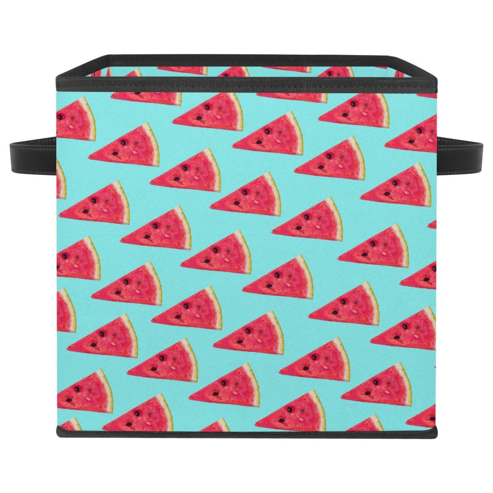 Cube de rangement pliable avec poignées solides pour linge et jouets
