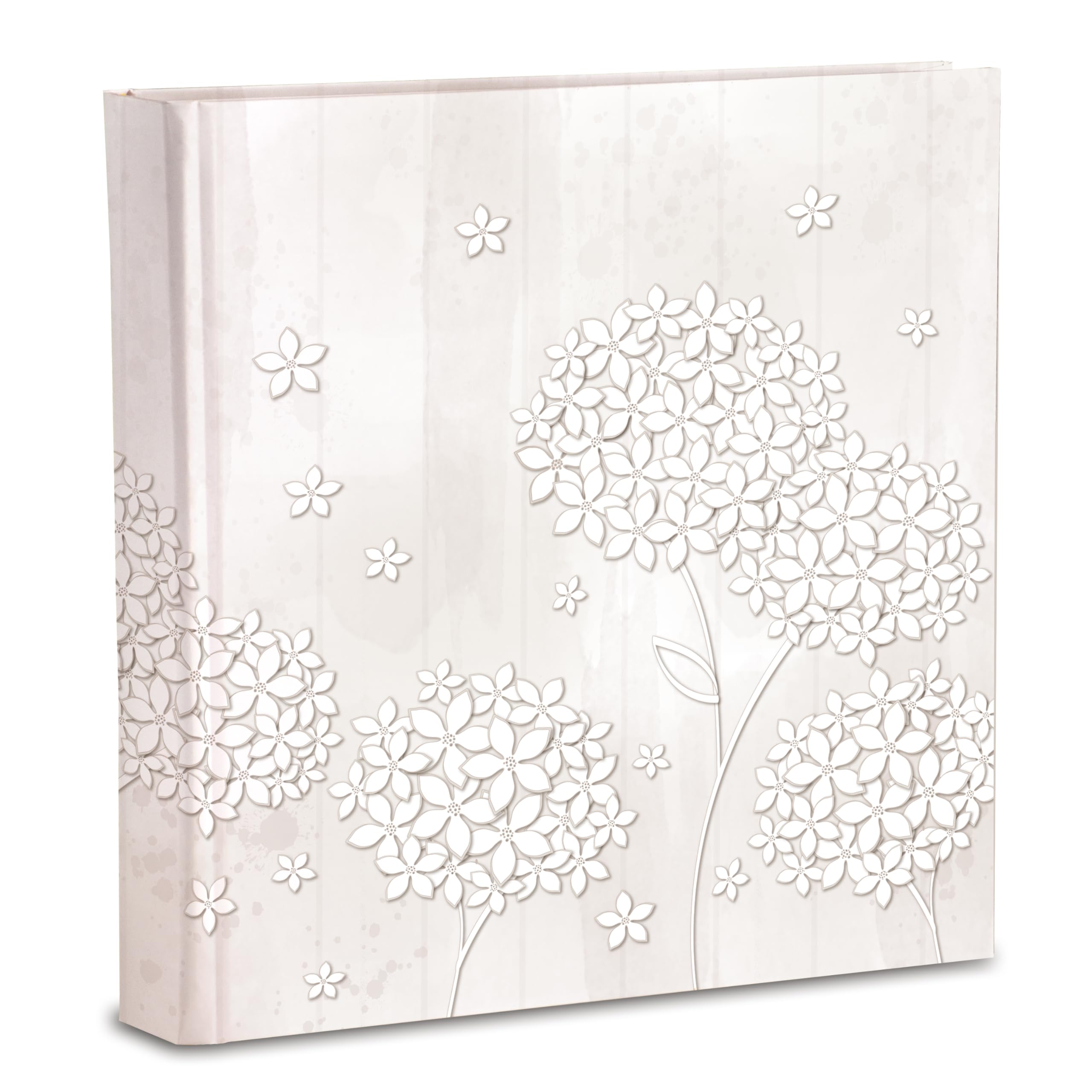 Mareli Flowers Photo Album 31X31/40Fg (80 Pages) In Cardboard Interspersed With Tissue Paper Cover Printed Paper With Matte Laminated Finish,