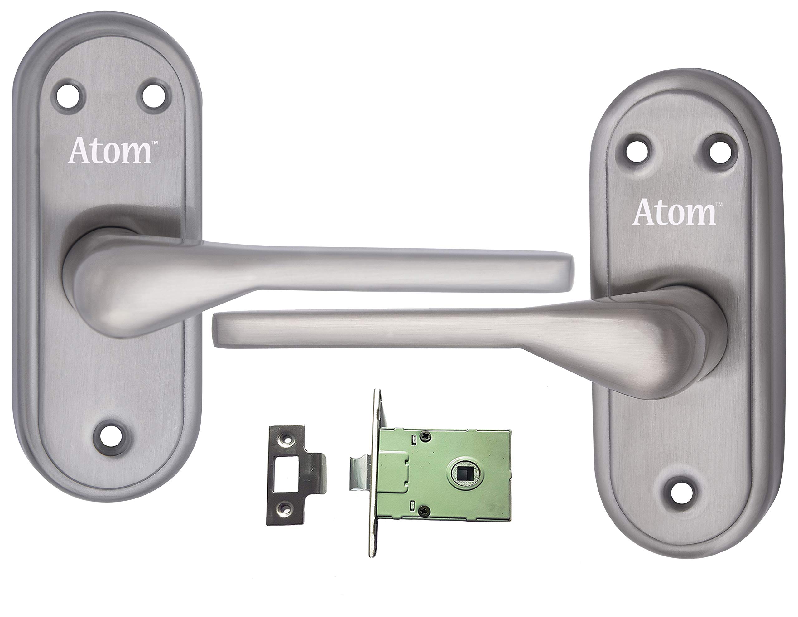Buy Atom Stainless Steel Bathroom Door Lock Mortise Door Handle with