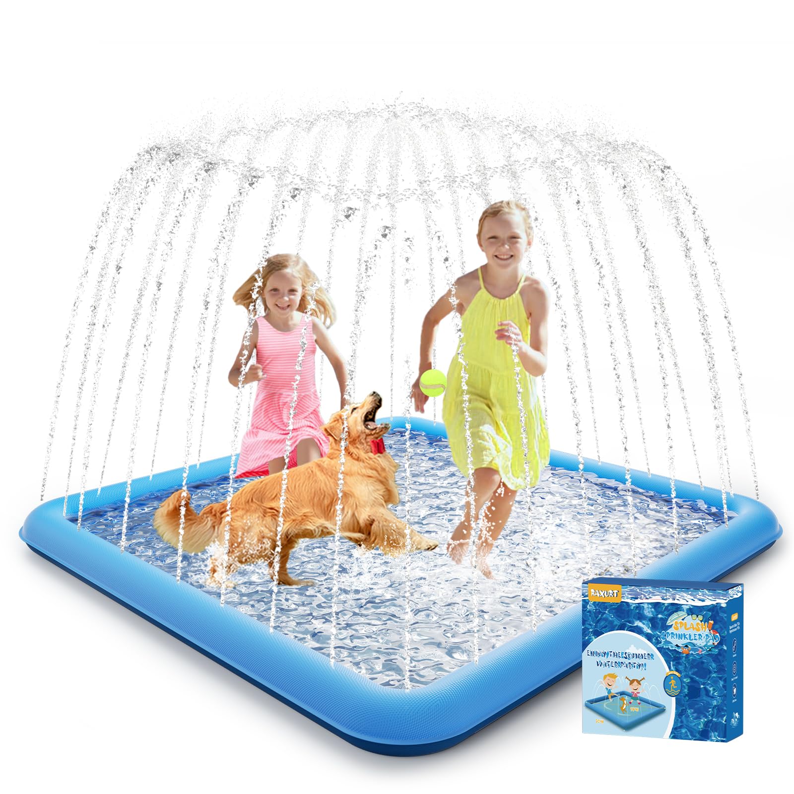Raxurt 72 inch Splash Pad