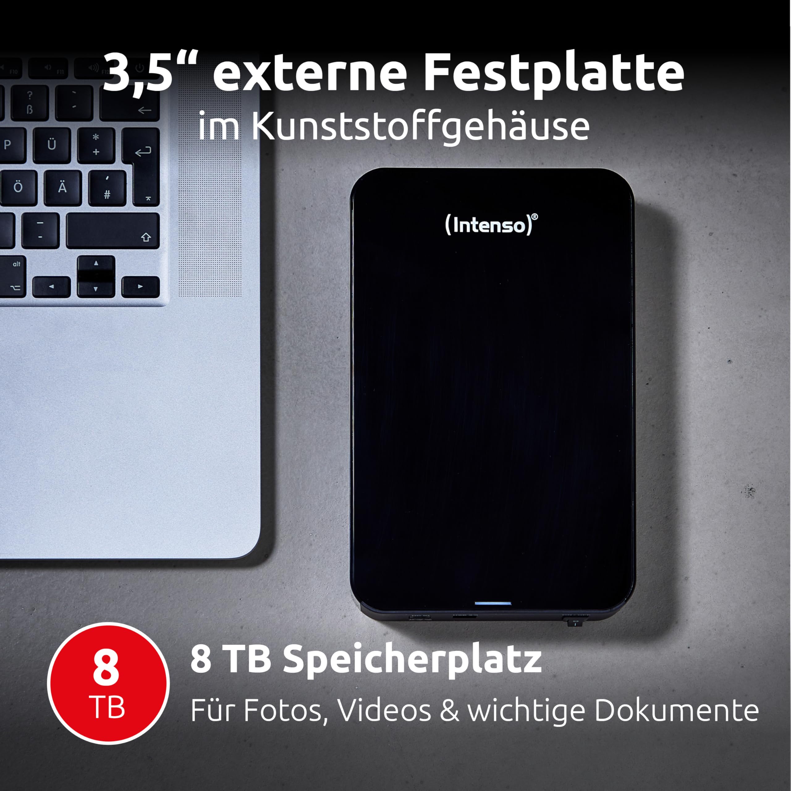 Intenso 3,5" Desktop HDD 3.0 8TB Memory Center