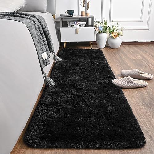 Miniatura 2 de AROGAN Alfombra de pasillo de 2 x 6 pies para dormitorio, alfombras lavables con espuma viscoelástica para pasillos, entrada, alfombra mullida para
