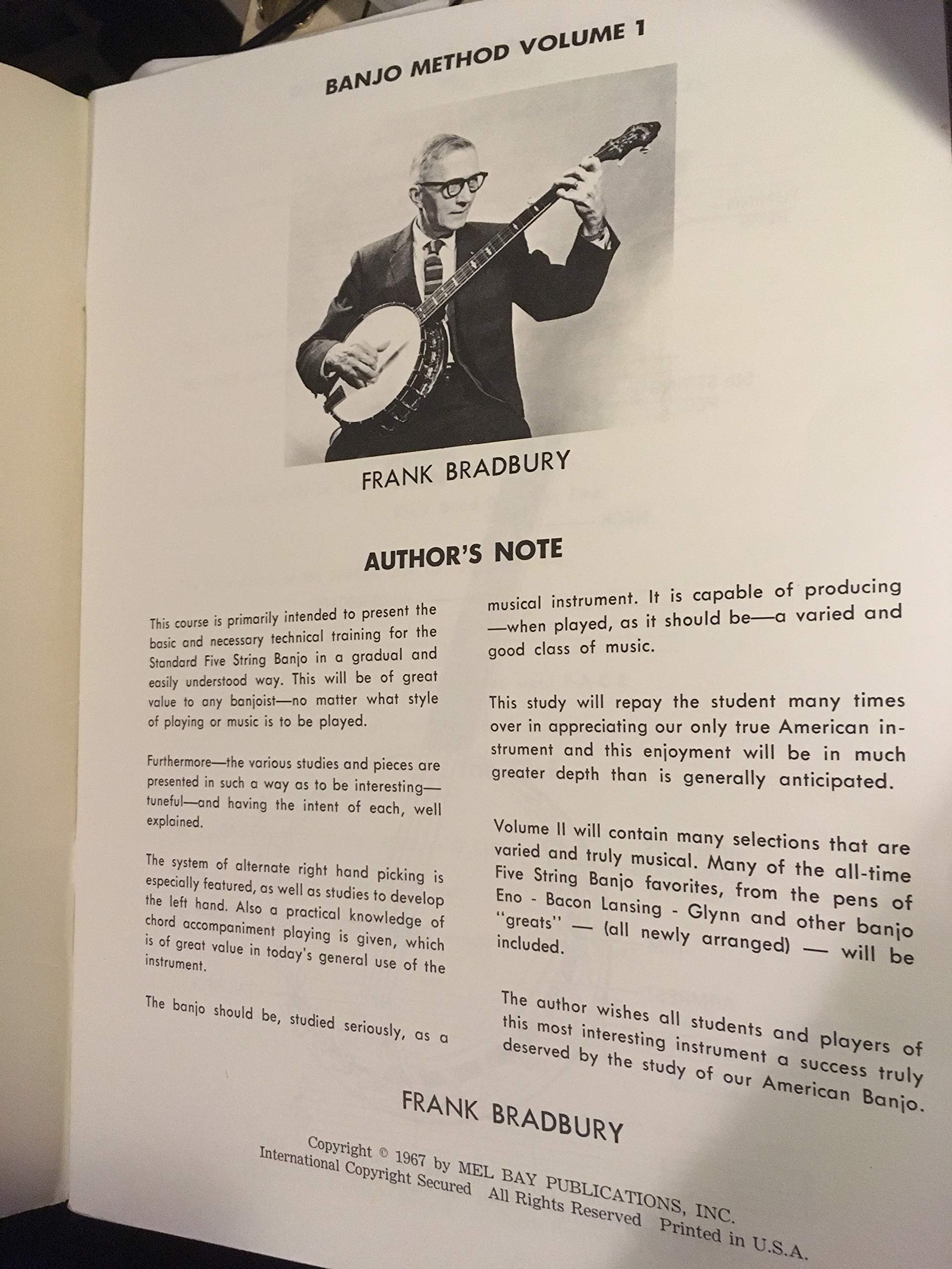 Banjo Method: C Tuning - Concert Style
