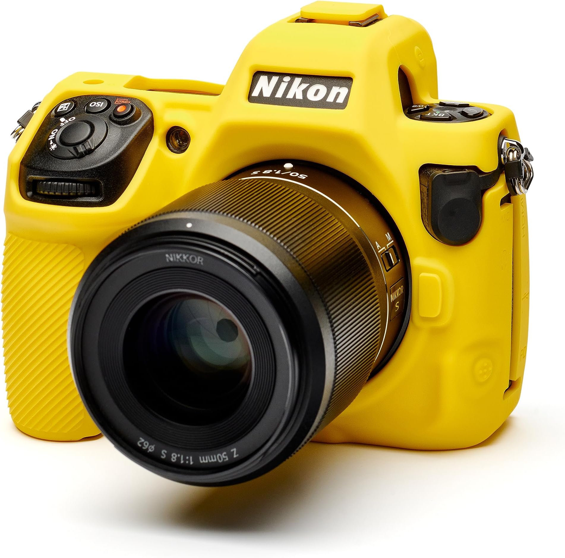 easyCover - Silicone Camera case - Protection Compatible for Your Camera Nikon Z8 - Yellow