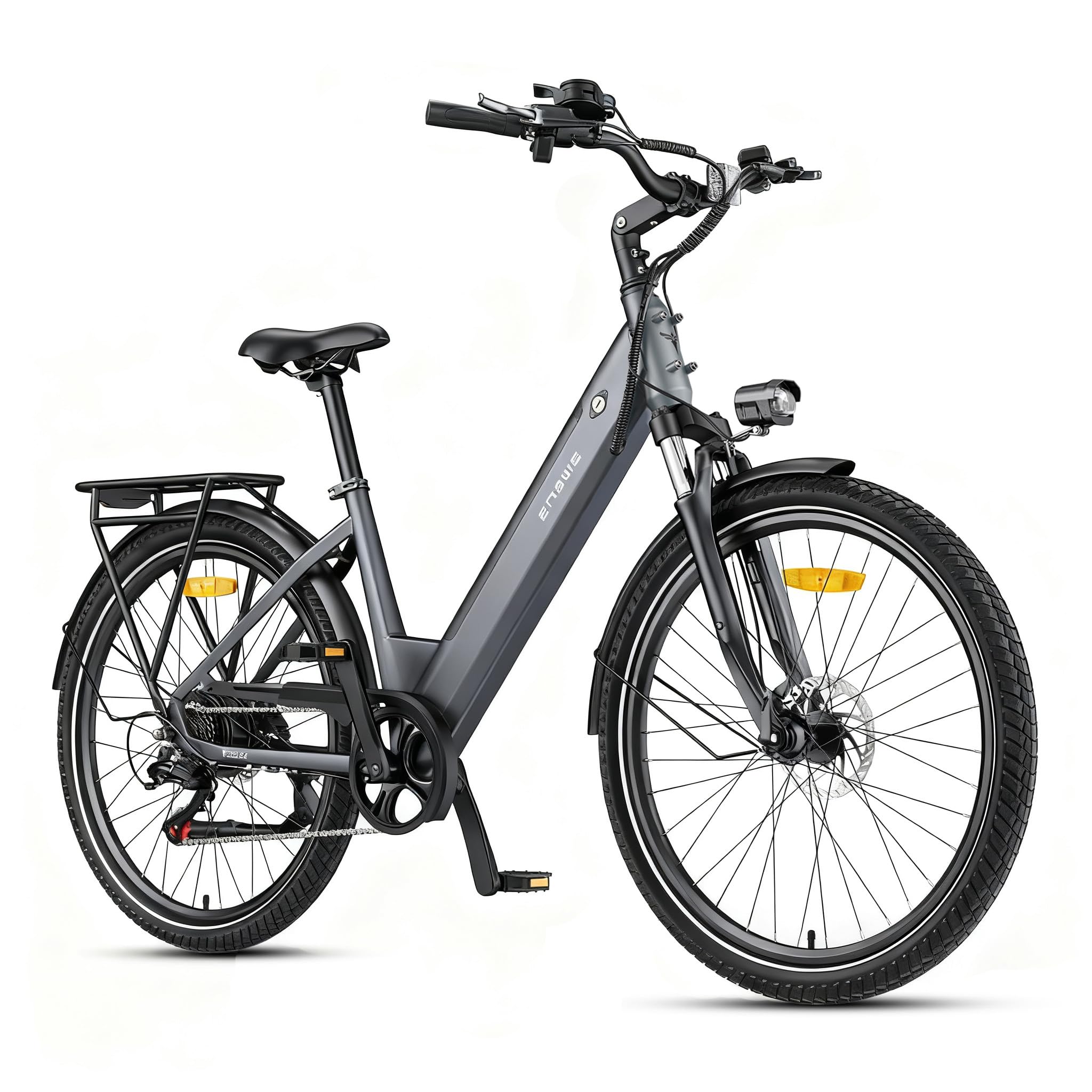ENGWE Velo Electrique-avec Application et Batterie 36 V 13 Ah, Capteur de Couple et Frein à Huile Hydraulique, Pneus 27,5" x 1,75", Moteur 250 W et 25 km/h, Autonomie jusqu'à 120 km, P275 SE
