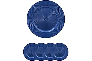 RYR Table Chargers: Enhance Your Table Decor with Exquisite Blue Charger Plates