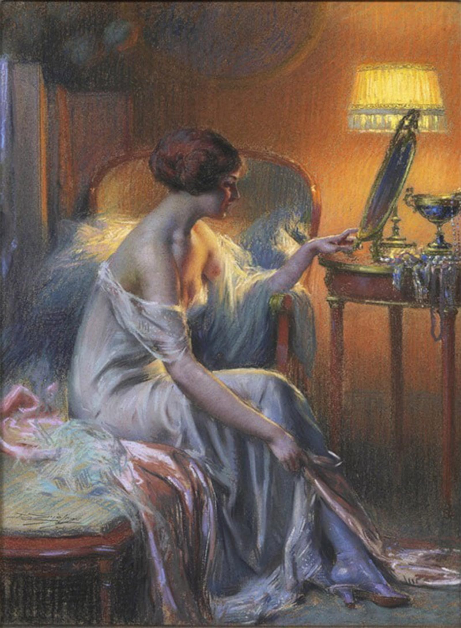 SERENDIPITP Aesthetic Poster Photo Wall Print Retro Picture il Boudoir Delphin Enjolras Modern Wall Artwork for Home Decor 60x90cm