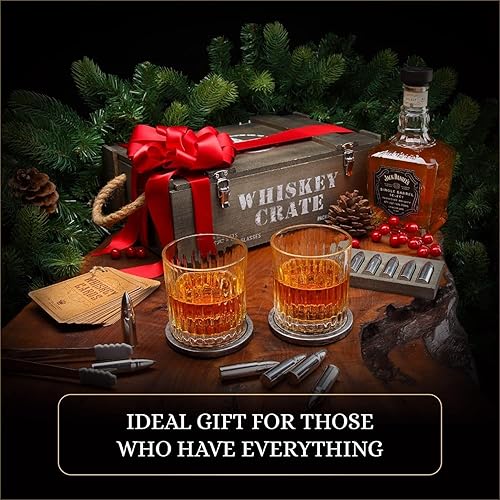 Miniatura 6 de Royal Reserve - Juego de regalo de piedras de whisky Bullet | Vasos de bourbon hechos a mano, posavasos, caja – Regalos de whisky para hombres,