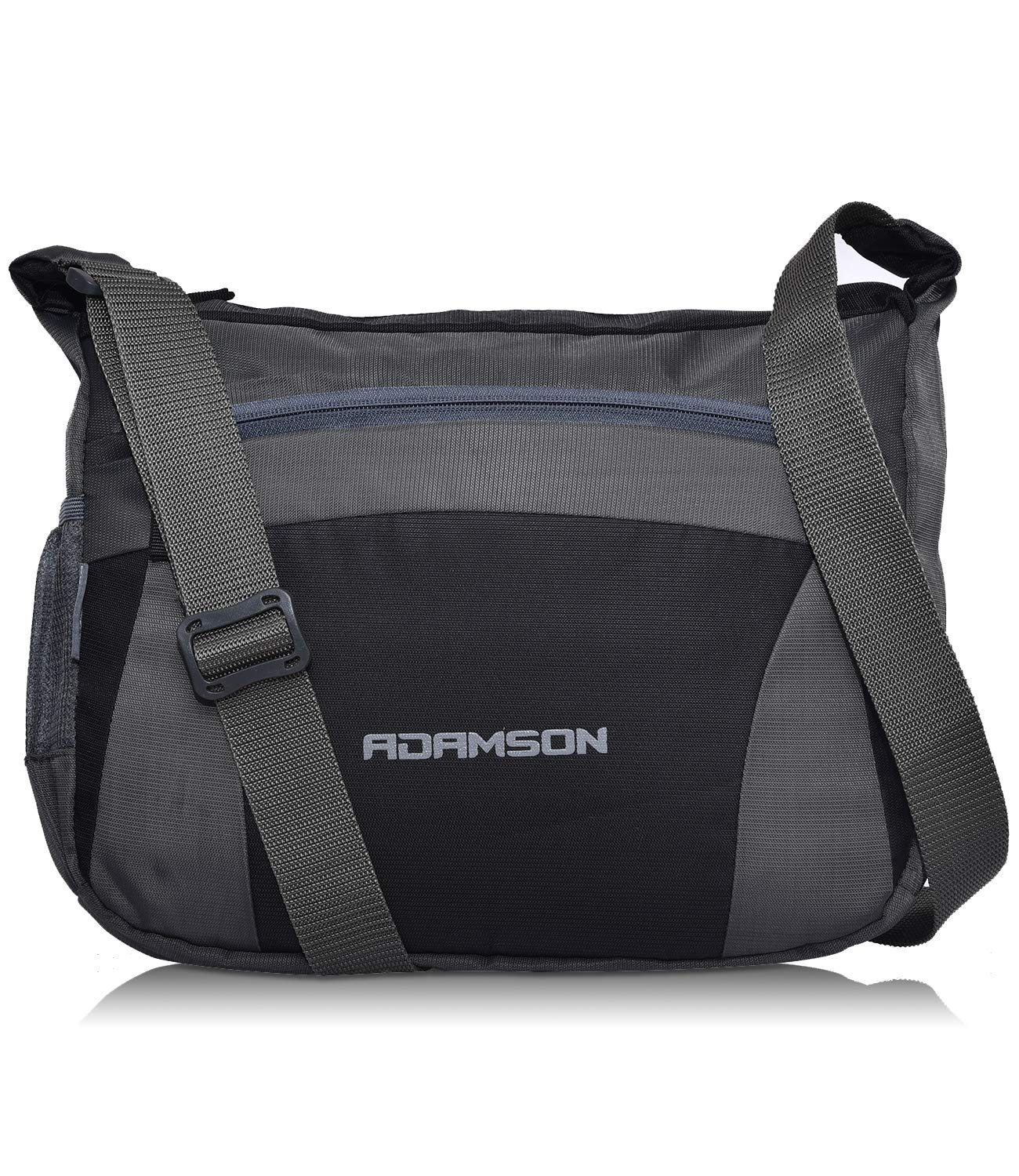 ADAMSON one side pocket men and women grey slingbag (ASB-038)