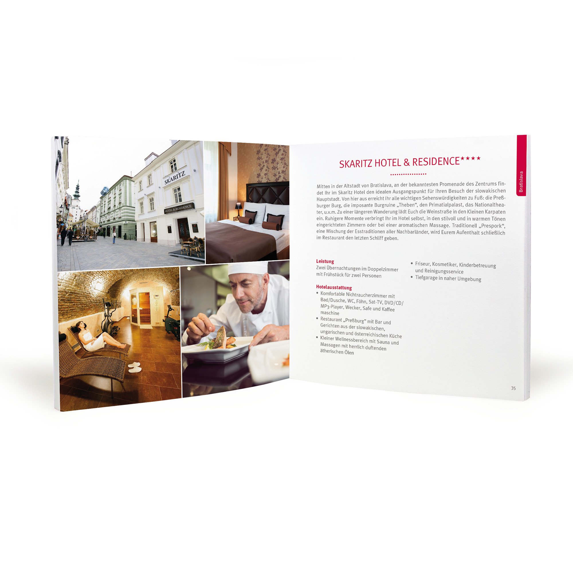 Hotel-Gutschein / mydays / EUROPÄISCHE STÄDTE / 2 Übernachtungen inklusive Frühstück 2 Personen / über 30 Hotels / Geschenkidee für Paare / Inklusive Geschenkbox