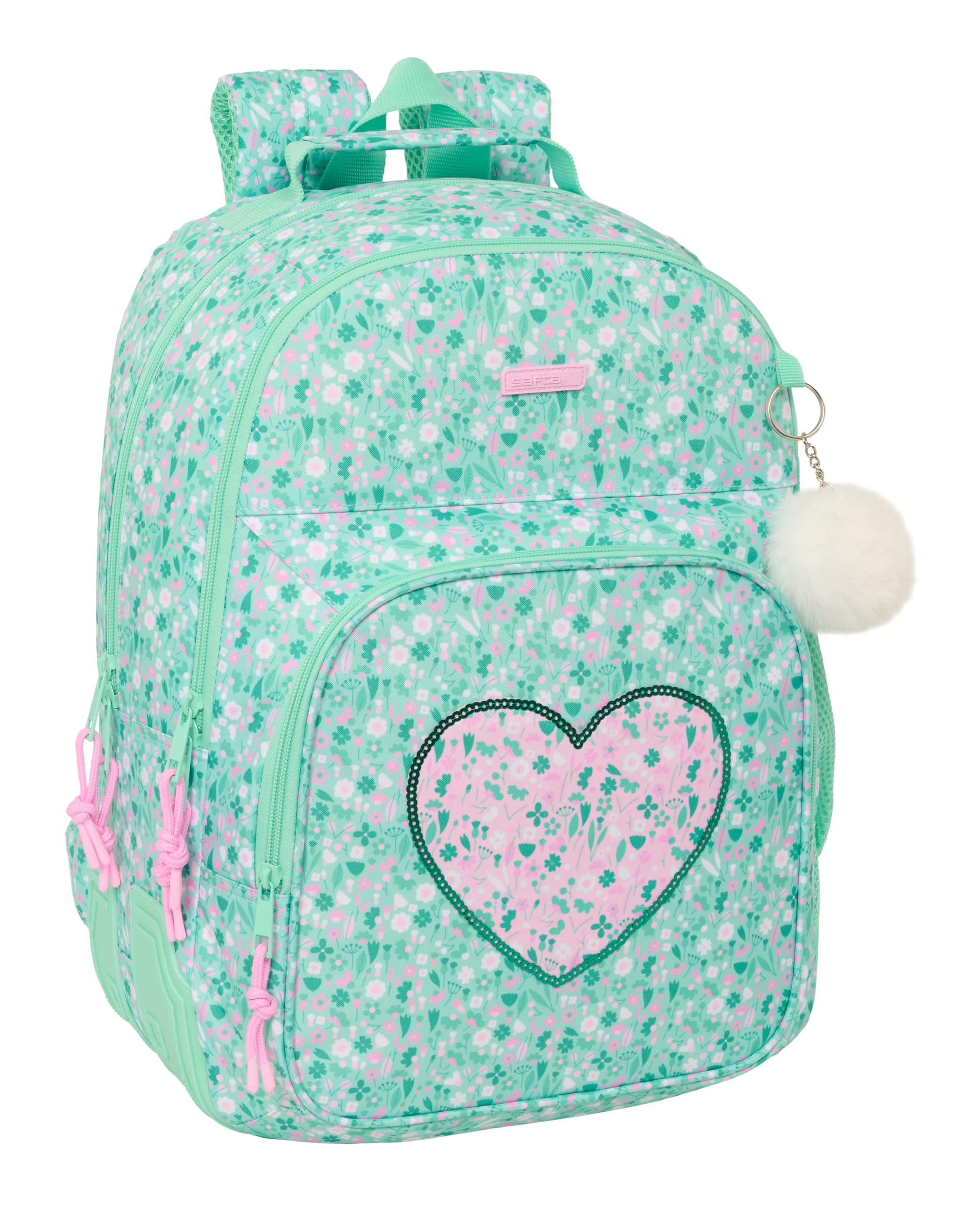 Safta CUORE - Mochila Escolar Infantil, Ideal para Niños de Diferentes Edades, Cómoda y Versátil, Calidad y Resistencia, 32x15x42 cm