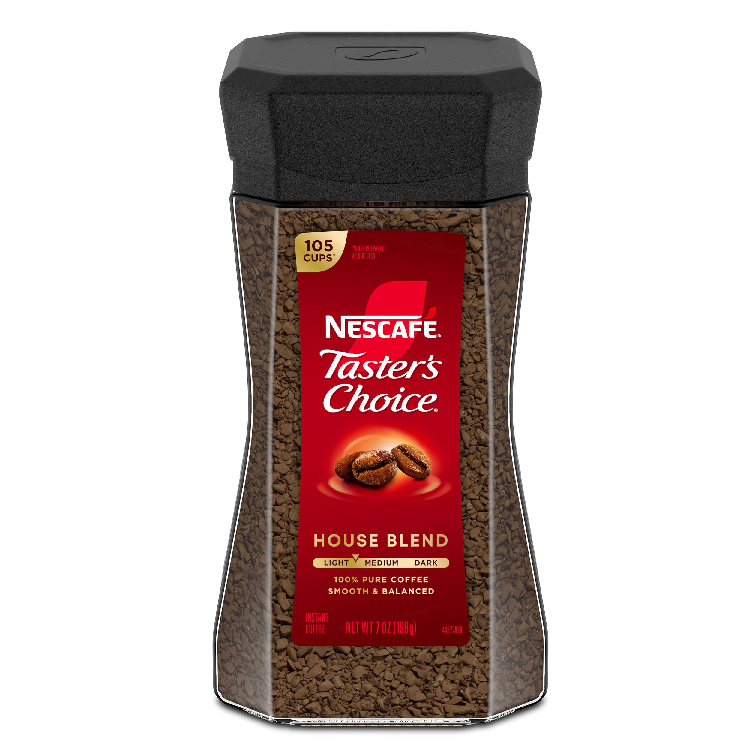 Taster's Choice – Instant Coco Nescafe Taster's Choice Instant Coffee, House Blend, 7 Ounce