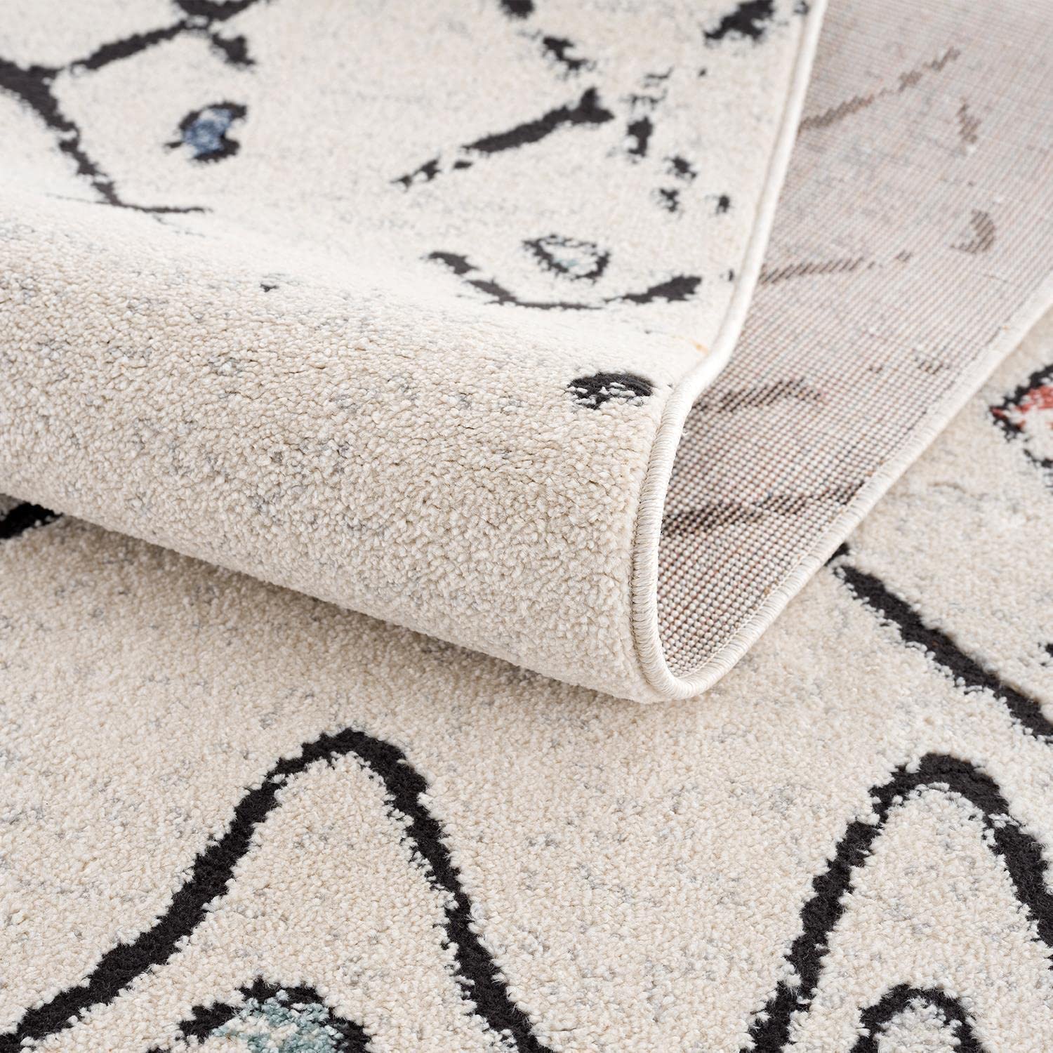SINANKOY - Loper tapijt - Zwart - 80 x 300 cm - Jute | Leen Bakker