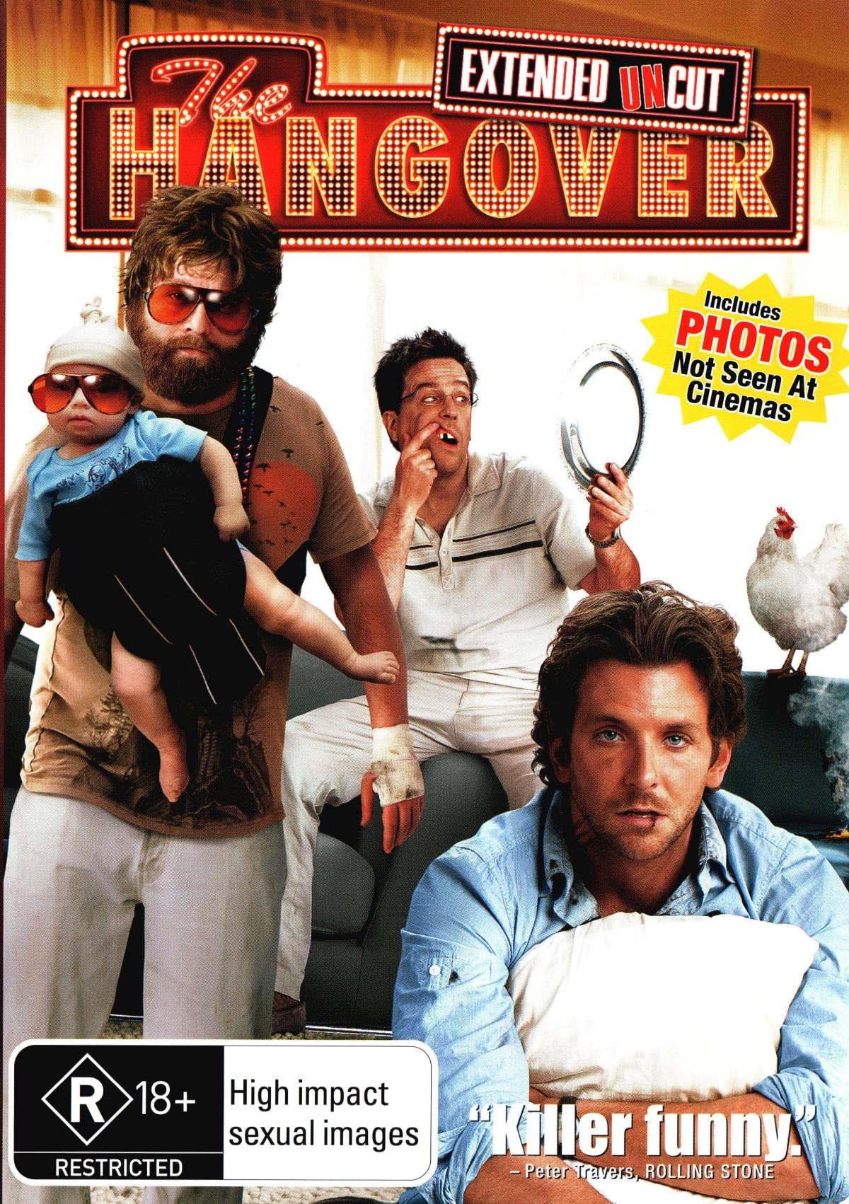 The Hangover [R18+] [Extended Edition] [Uncut] [NON-UK Format / PAL / Region 4 Import - Australia] [DVD]