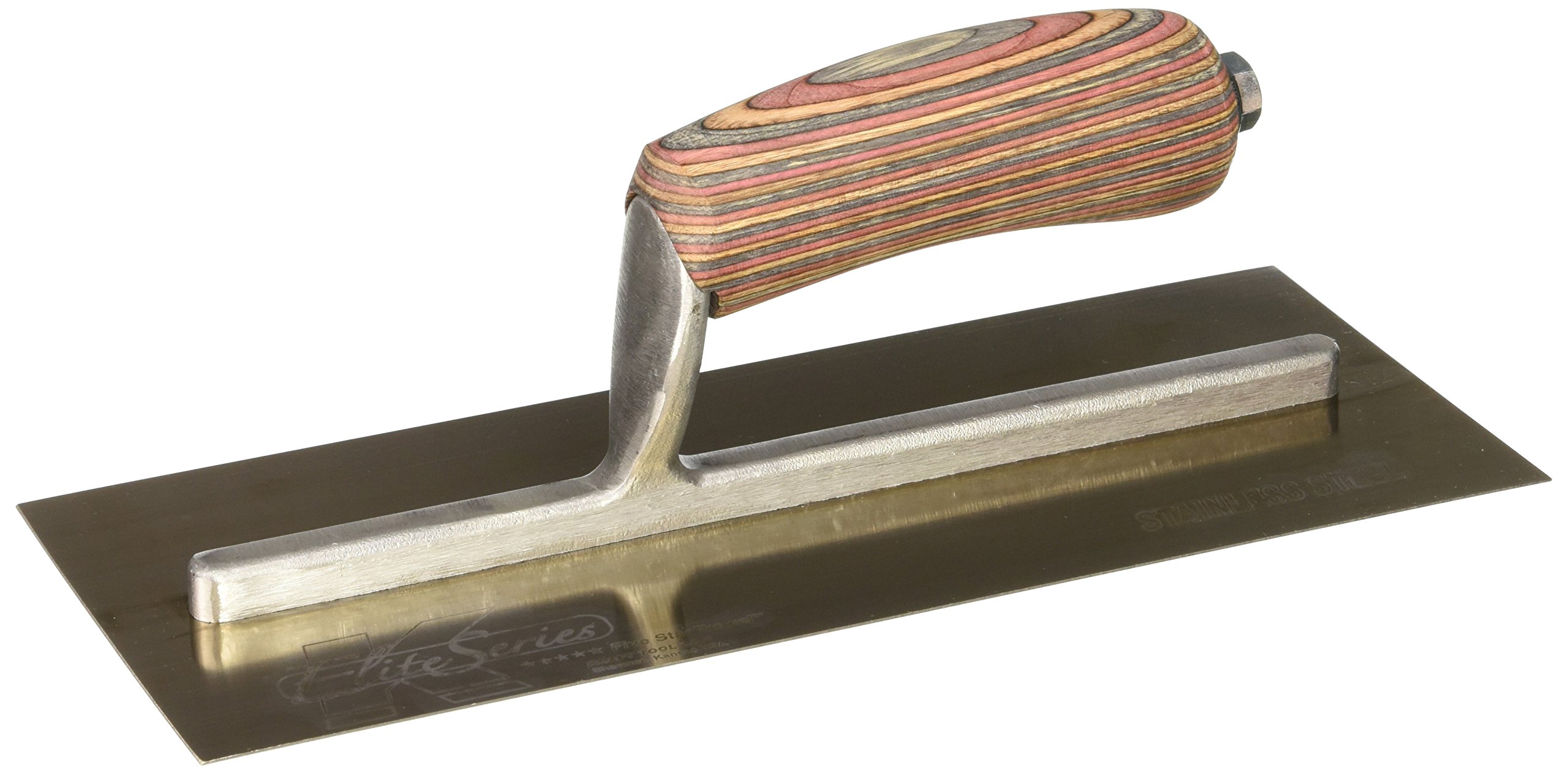 Kraft PL460PF 13in X 5in Golden Stainless Steel Plaster Trowel W...