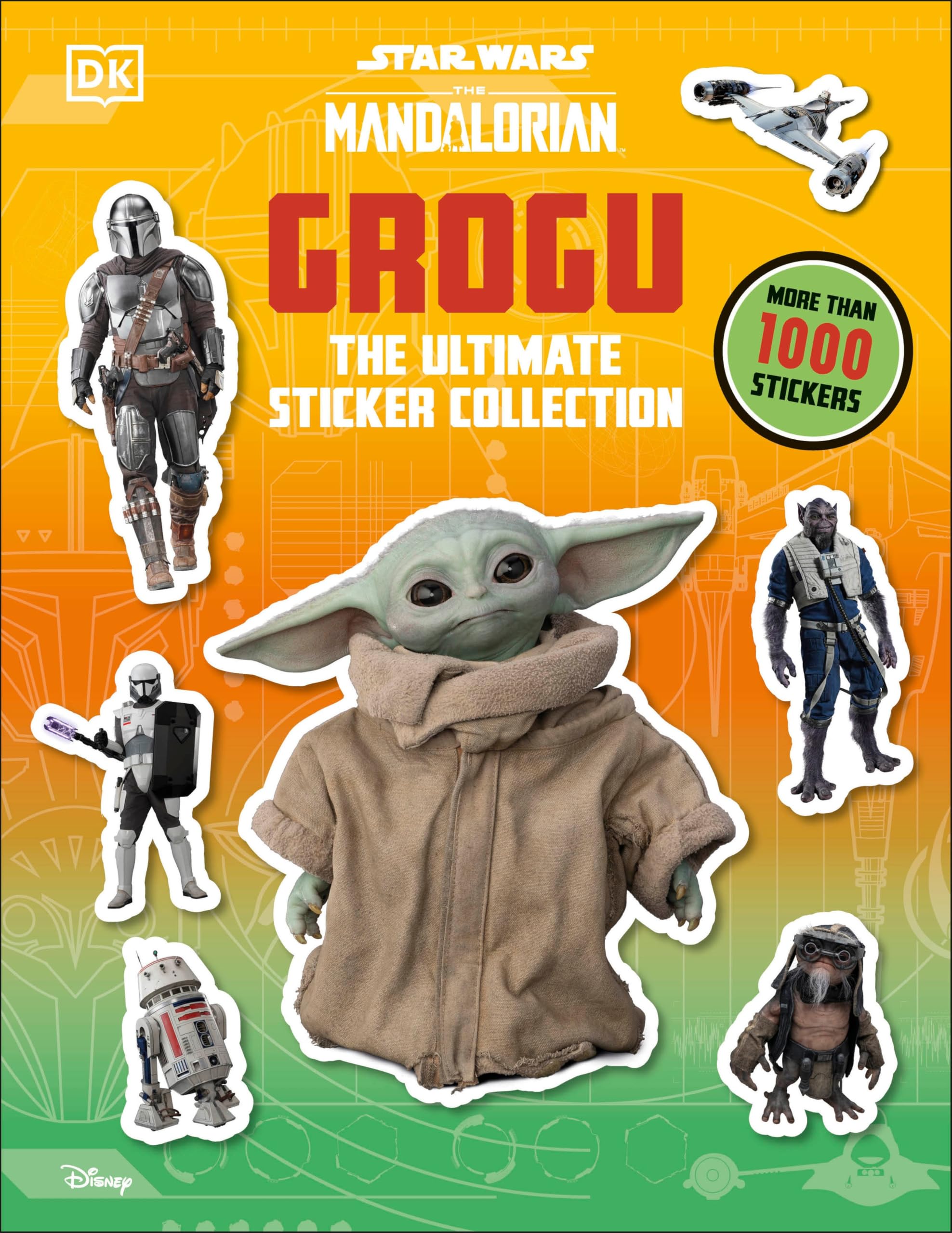 Star Wars the Mandalorian and Grogu Ultimate Sticker Collection