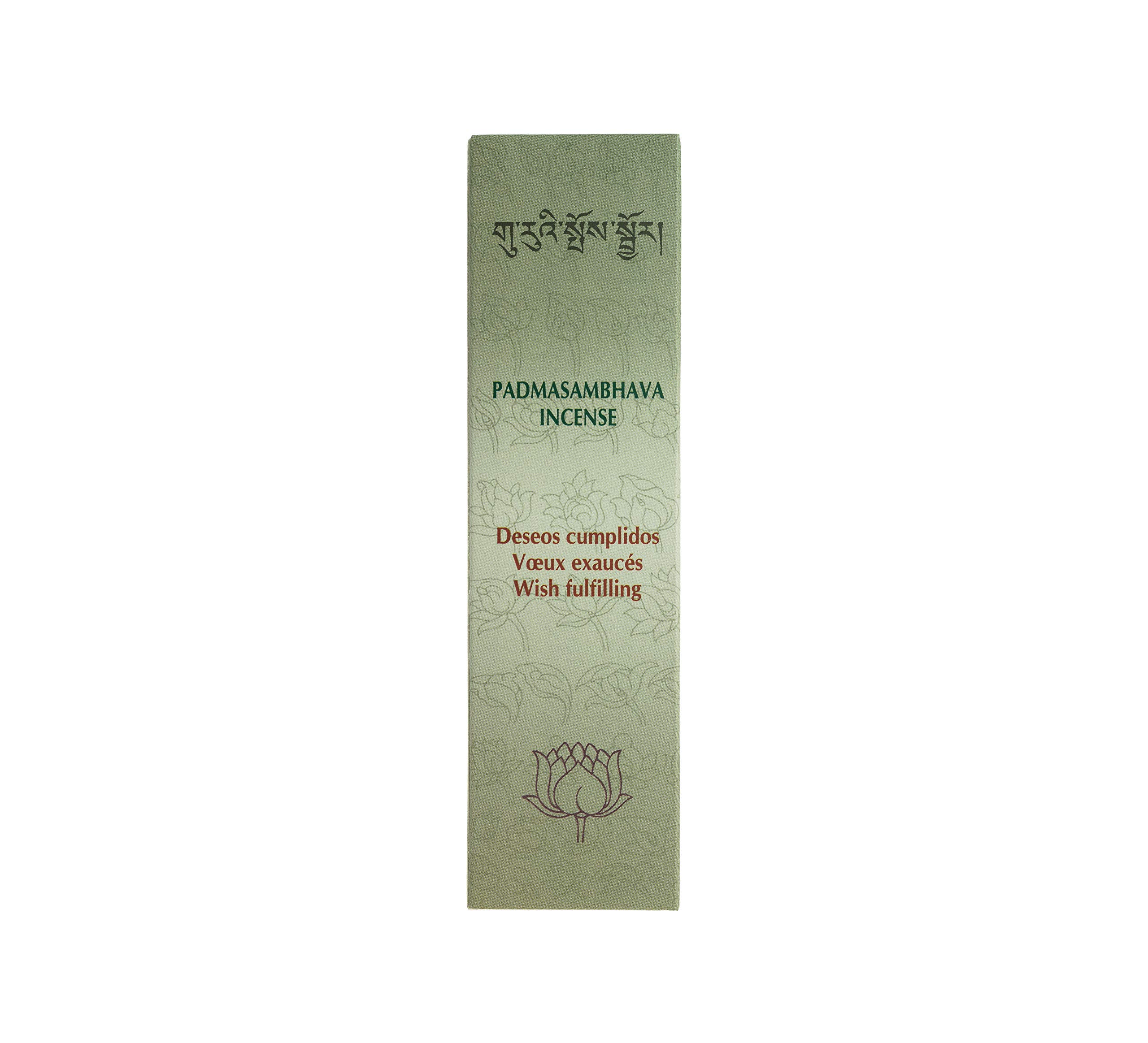 Tierra Zen Padmashambhava Wish Achieving Incense, 20 Sticks, Grey