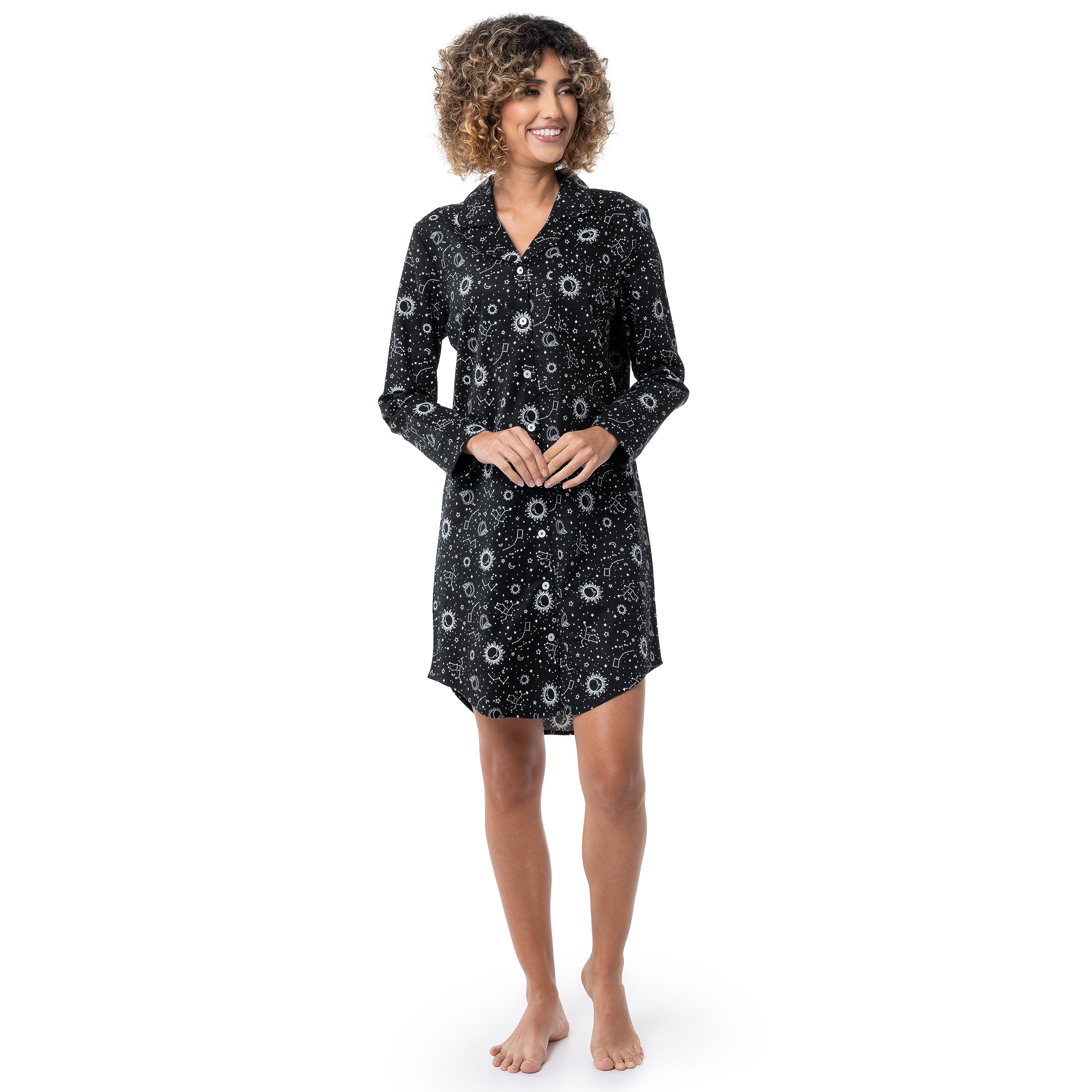 Women's Flannel Sleep Shirt