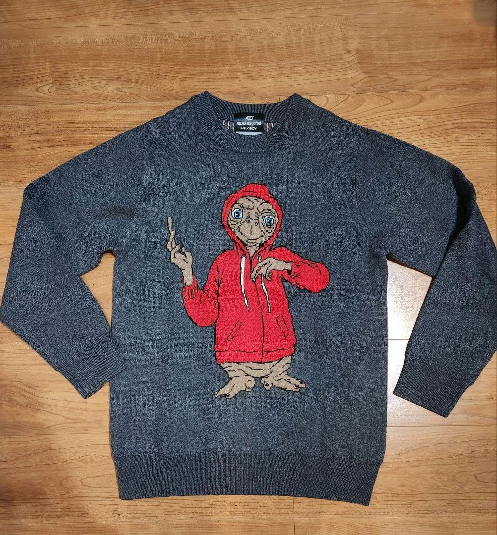 Amazon.co.jp: ミルクボーイ E.T ニット セーター 430 FOURTHIRTY MILK 