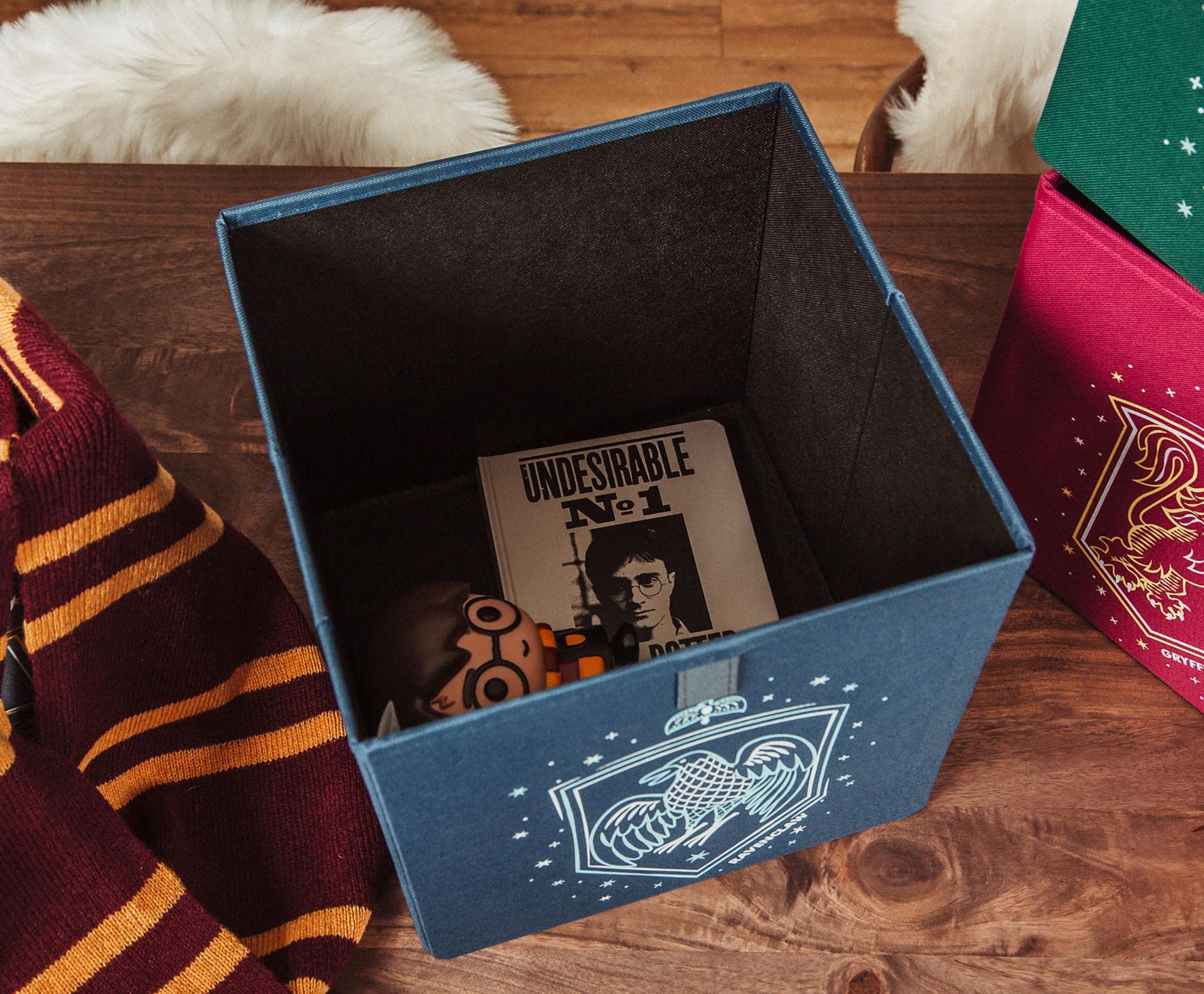 Buy Ukonic Harry Potter Hogwarts Houses 11Inch Storage Bin Cube