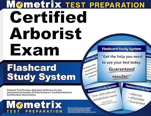 Certified Arborist Exam Flashcard Study System: Arborist Test Practice Questions &amp; Review for the International Society of Arboriculture's Certified Arborist Certification Examination (Cards)