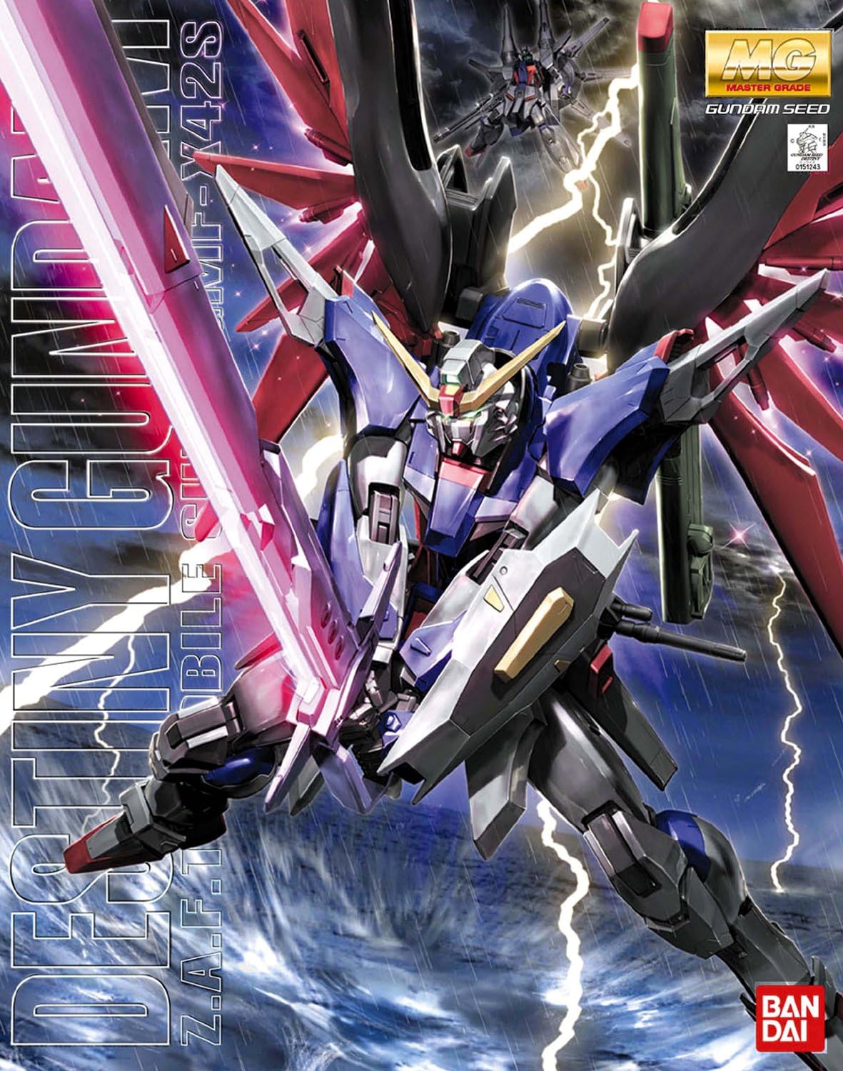 Destiny Gundam Gundam Seed Destiny, Bandai MG 1/100 Scale Model Kit