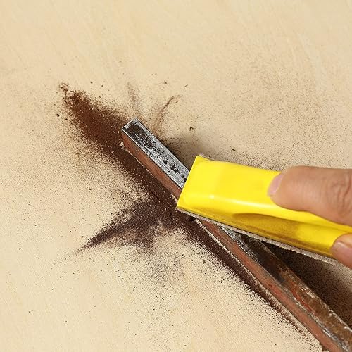 Miniatura 7 de Kit de micro lijadora, hojas de papel de arena, 80 unidades, surtido de papel de lija de gancho y bucle, grano 320 a 3000, 3.5 x 1 pulgada, mini