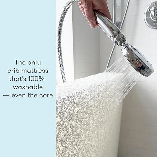 Miniatura 3 de Newton colchón para cuna 100 transpirable y con eficacia comprobada para reducir el riesgo de asfixiaVe más allá con un colchón orgánico Moonlight