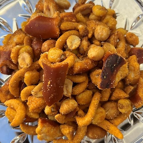 Miniatura 6 de Mezcla de aperitivos para barbacoa  Stcks de maíz para barbacoa, pepitas de maíz, piezas de pretzel para barbacoa, cacahuetes tostados y tostados