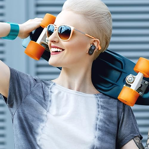 Miniatura 5 de Maxell 199652, experimenta un sonido de alta fidelidad con auriculares inalámbricos de doble controlador - Con Bluetooth 5.0, 20 horas de tiempo de