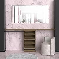 Vista 15 de ClosetMaid Kit de estante de almacenamiento modular y barra colgante, arena