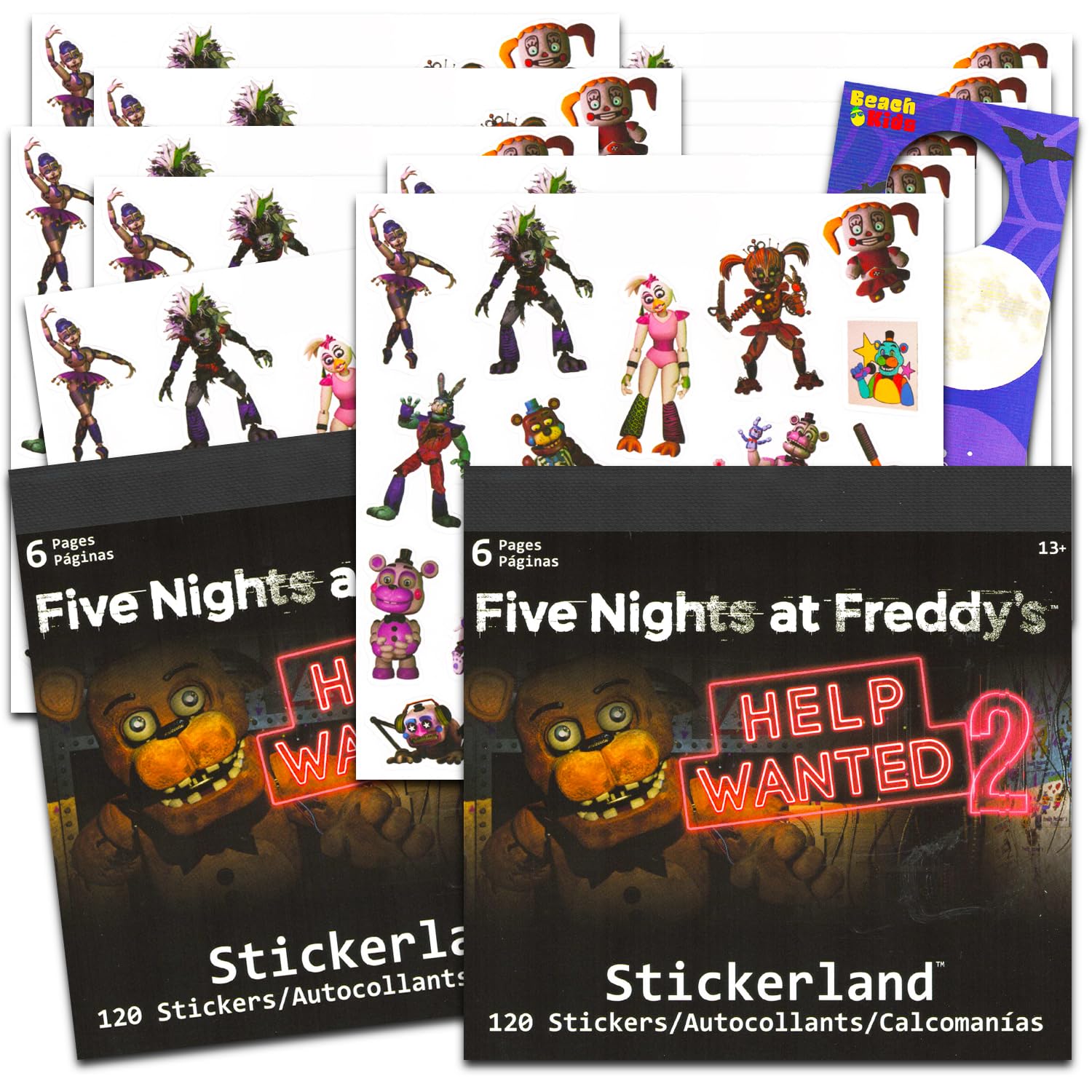 Amazon | Five Nights at Freddy's ステッカーセット - 140+ 