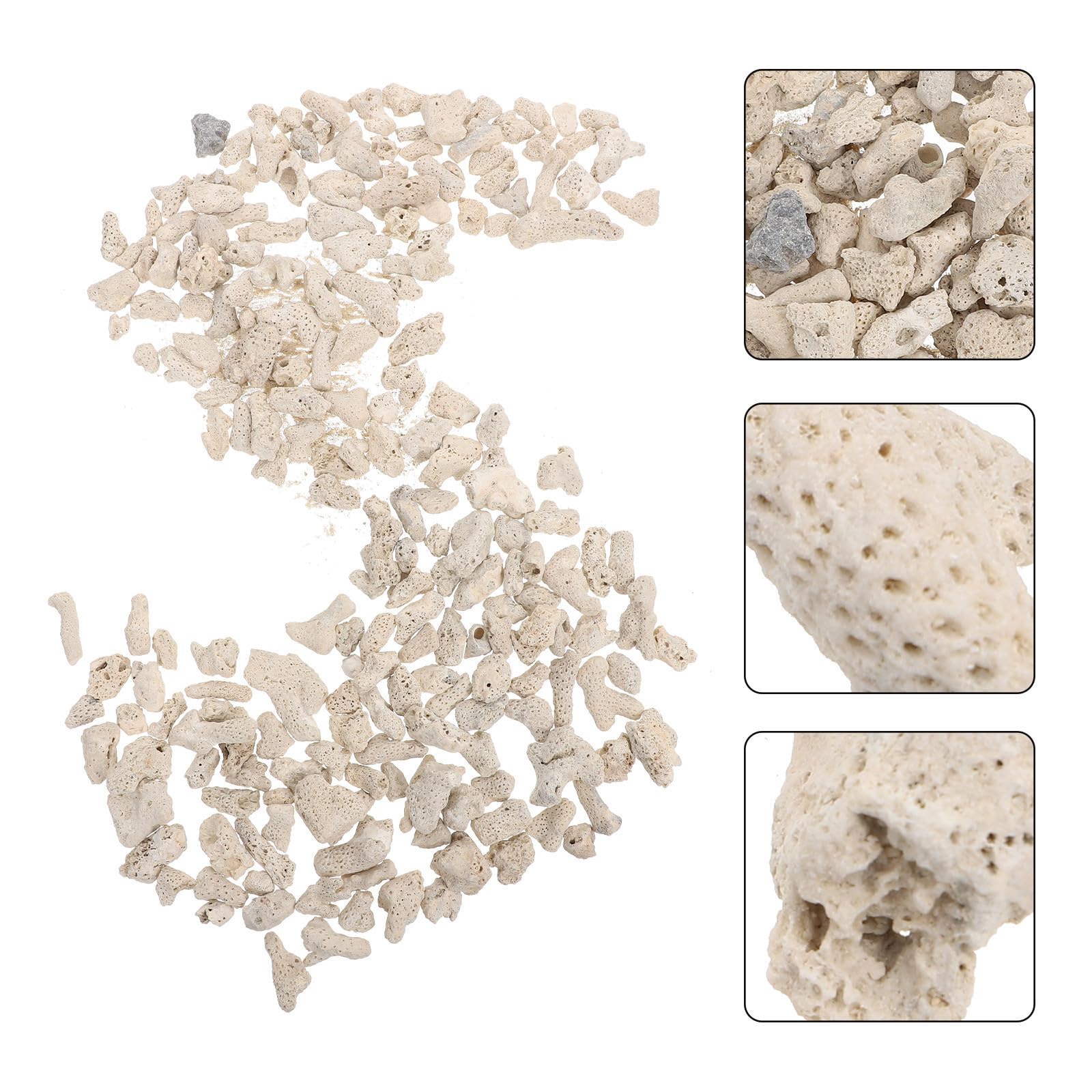 Ciieeo 2 Paquetes Piedras Decorativas para Peceras de 500g
