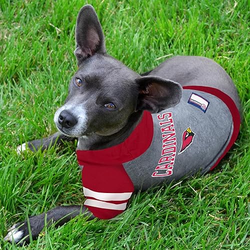 Vista 124 de NFL sudadera con capucha tee para perros y gatos. Fútbol perro sudadera con capucha playera disponible en todos los equipos de 32 NFL. cuttest