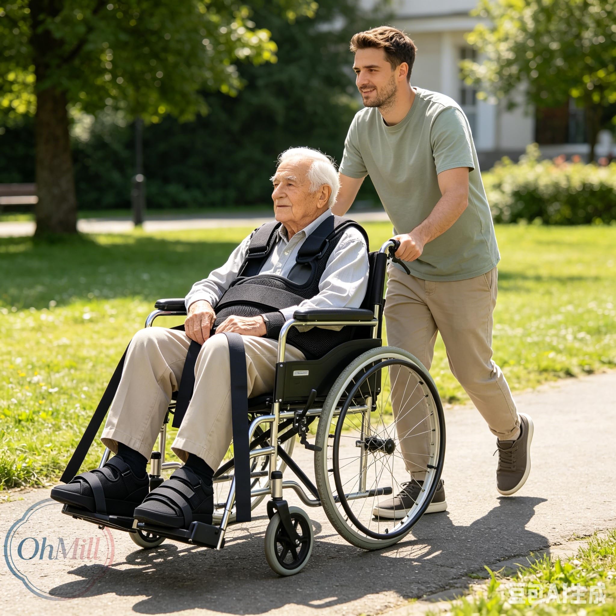 Chaussure de Fracture Déchargement à l'Avant-Pied Chaussure de Hallux Vagus Post-opératoire Chaussures Orthopédique Réglable pour Fracture Métatarsienne Orteils Cassés Pied Gauche et Droit Universel