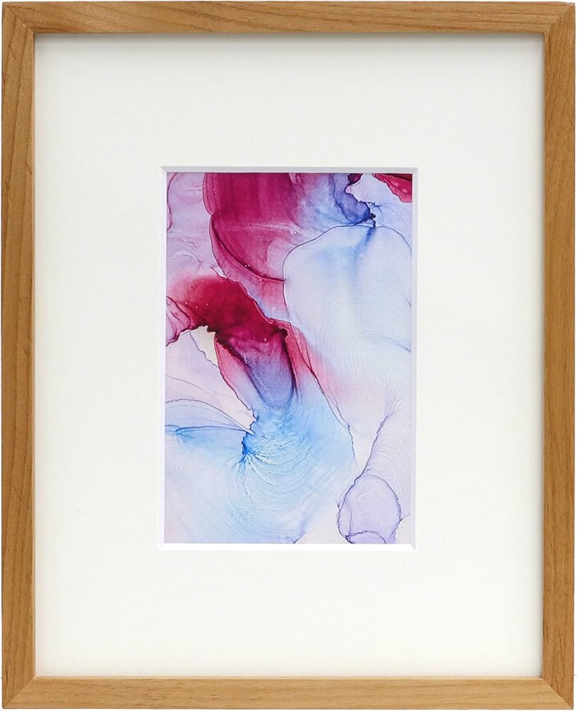 絵画フレーム付き Amazon.co.jp: ラーソン・ジュール ハガキサイズ用マット付き額縁 D771