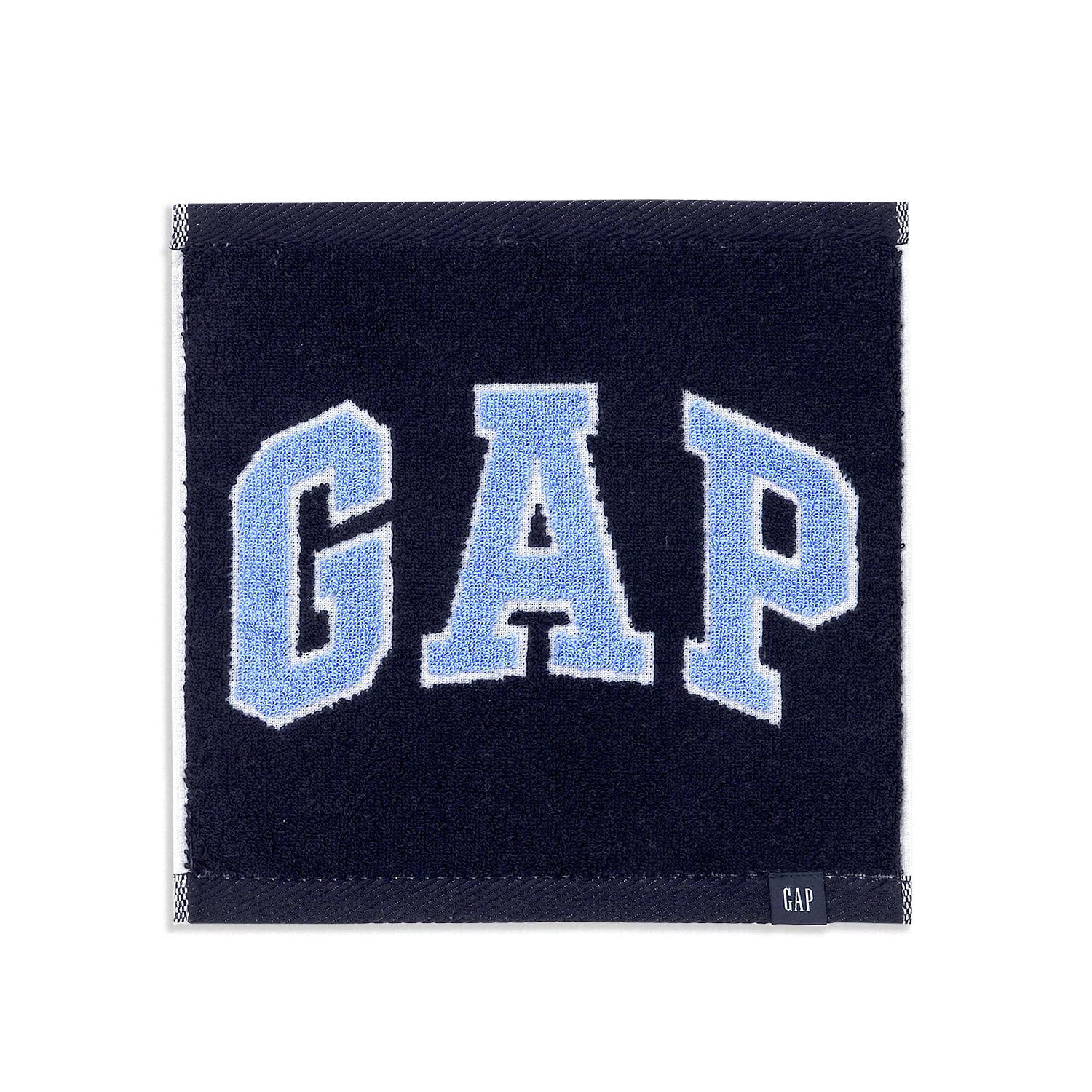 ギャップ ホーム(Gap Home) GAP HOME ギャップ ホーム ロゴ タオルハンカチ ネイビー シンプル 約25×25cm 54-0080050